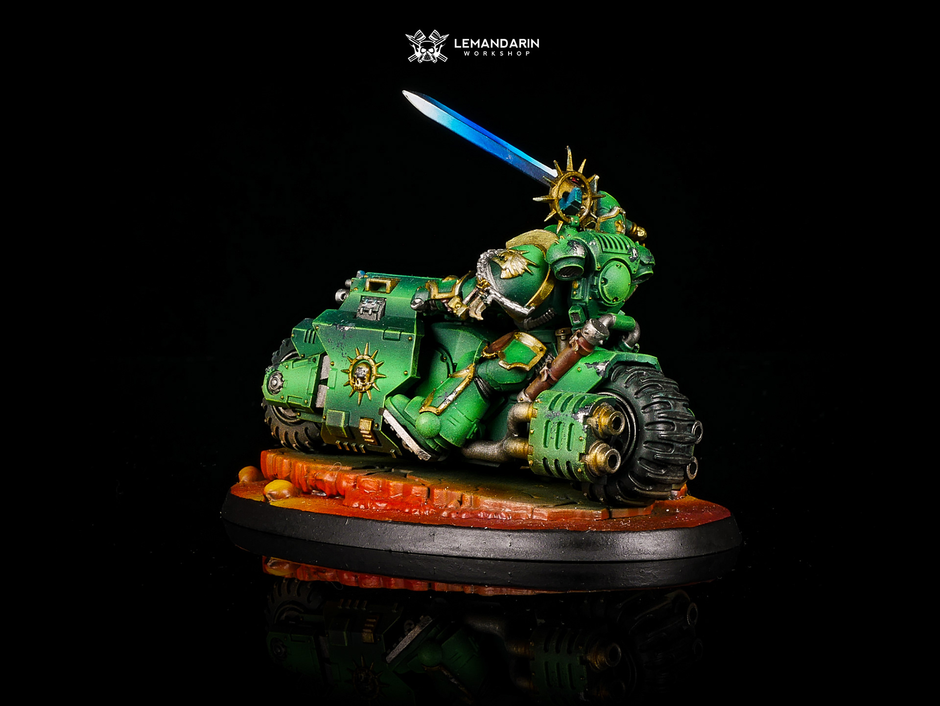 Primaris Captain on Bike