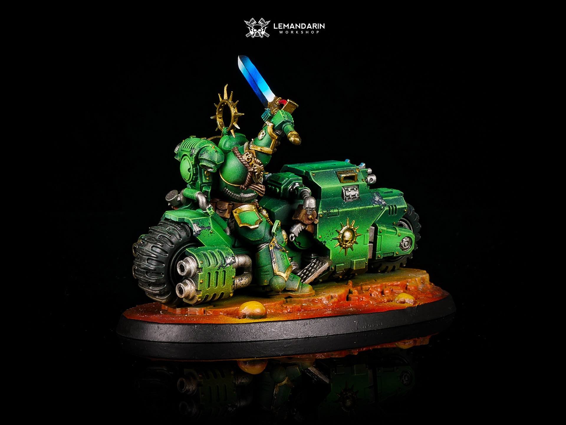 Primaris Captain on Bike