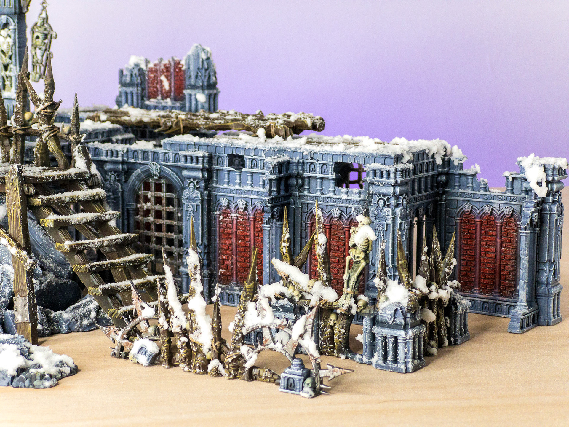 Warcry Snow Terrain