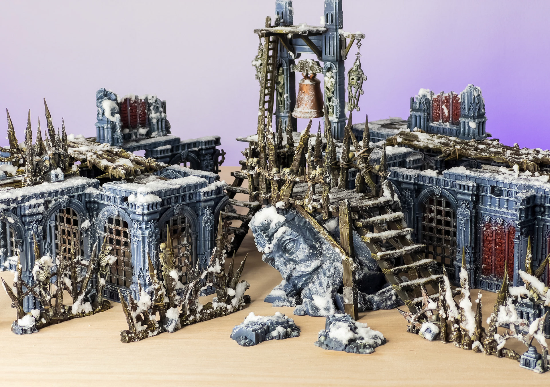 Warcry Snow Terrain