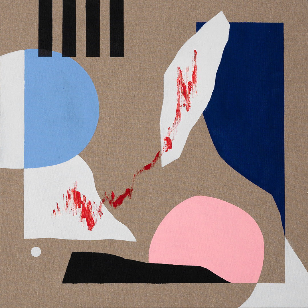 The Innocence of Rage I | 45x45 cm | Acrylic on Canvas