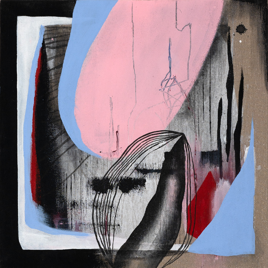 Brain Fog III | 35x35 cm | Acrylic on Canvas