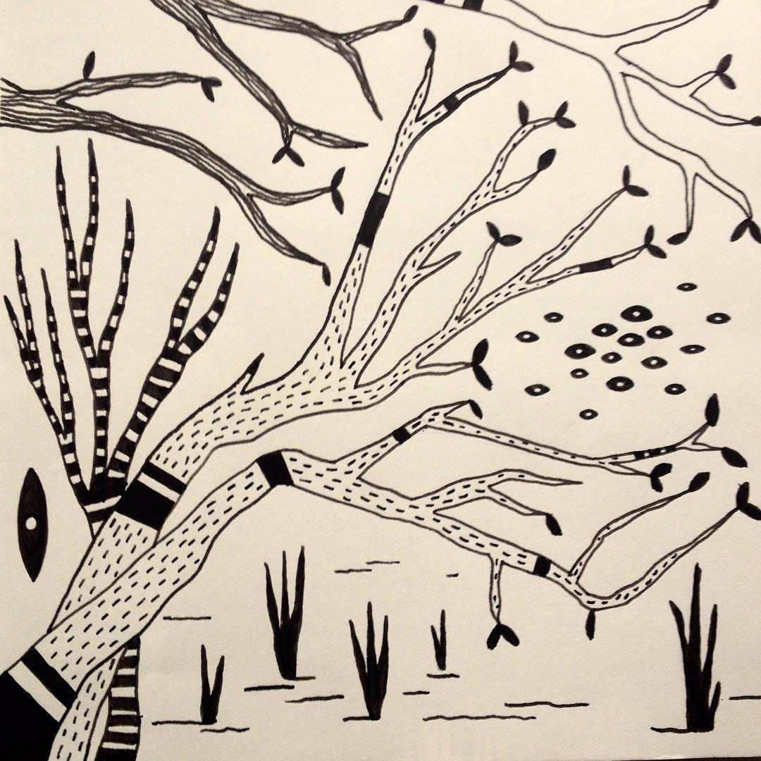 STUDIES // INK ON PAPER 2016