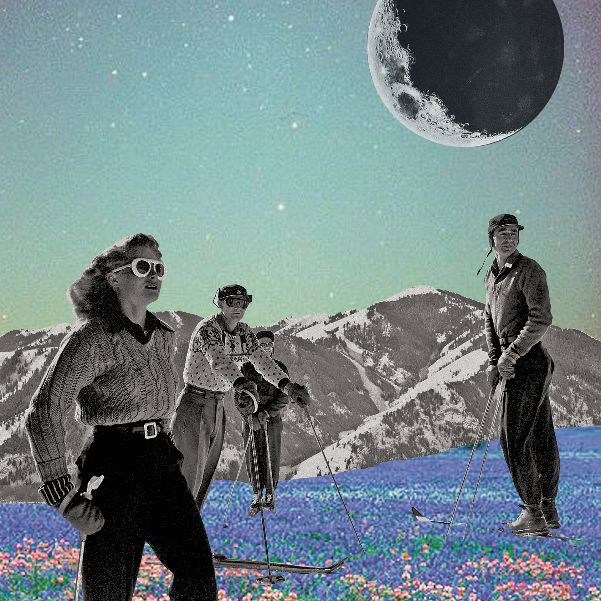 SUNNY WINTER DAY | PHOTO MONTAGE