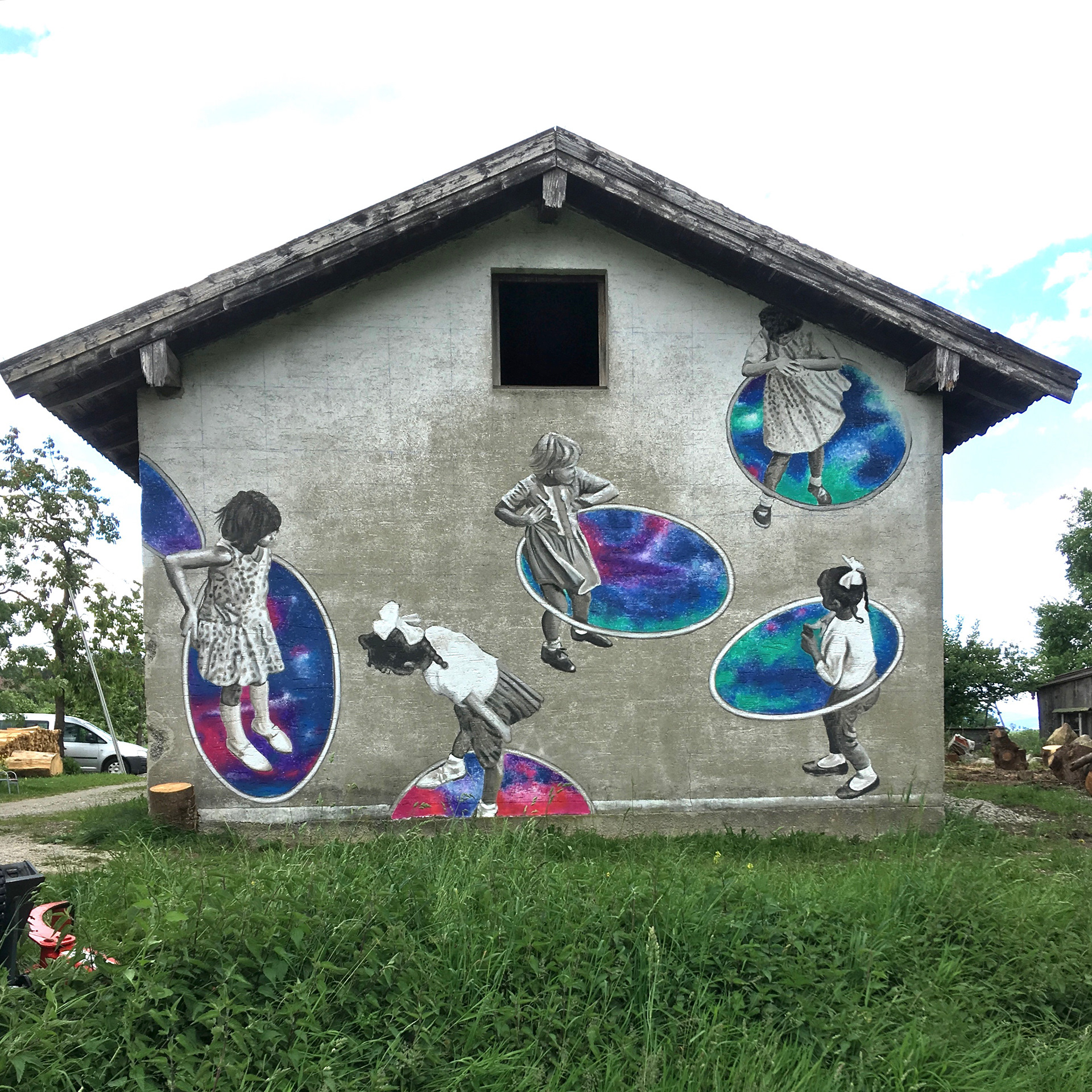 MURAL // SOCIAL DISTANCING // CHIEMGAU // 2020