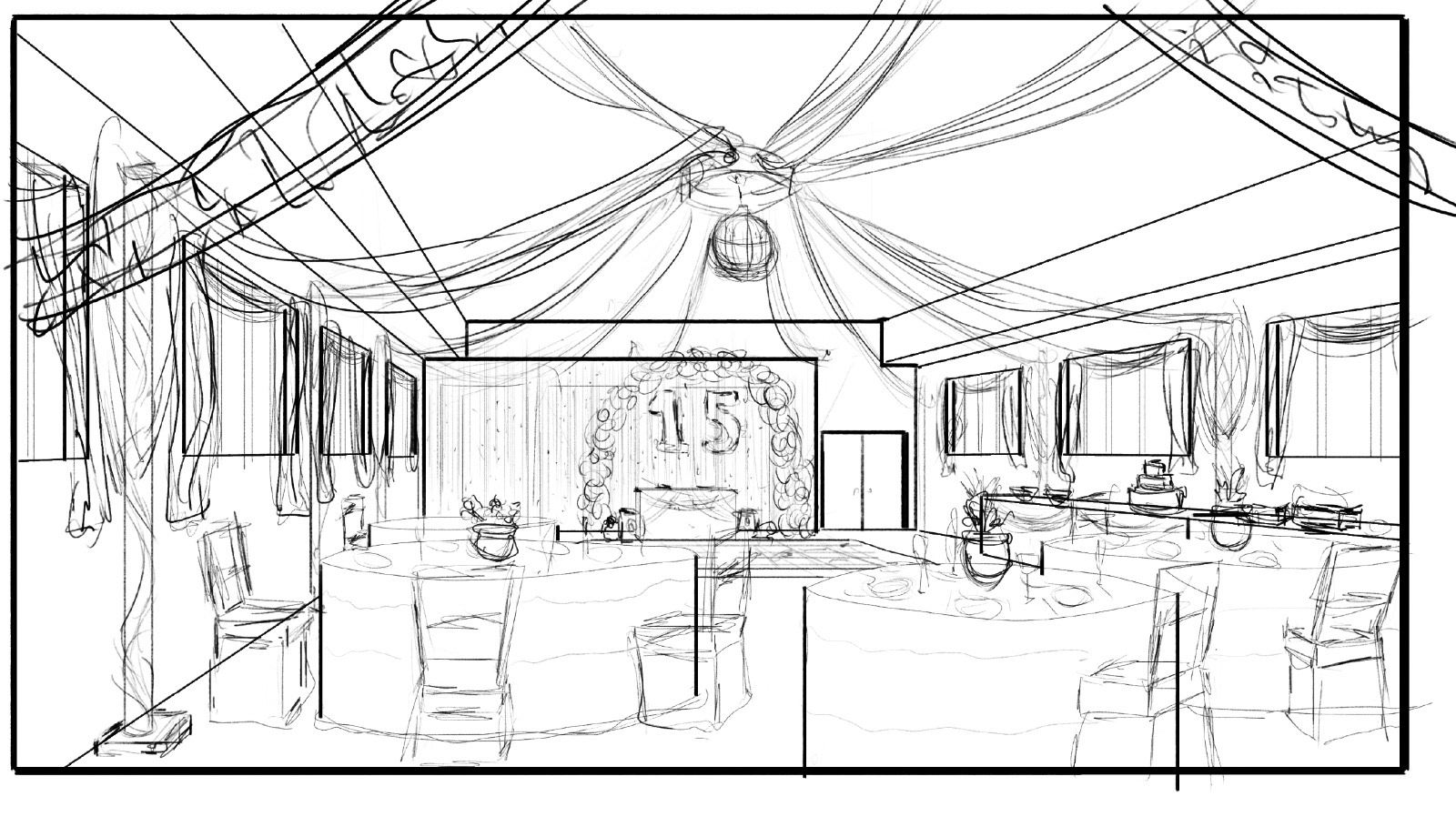 Rough Sketch made on Photoshop 