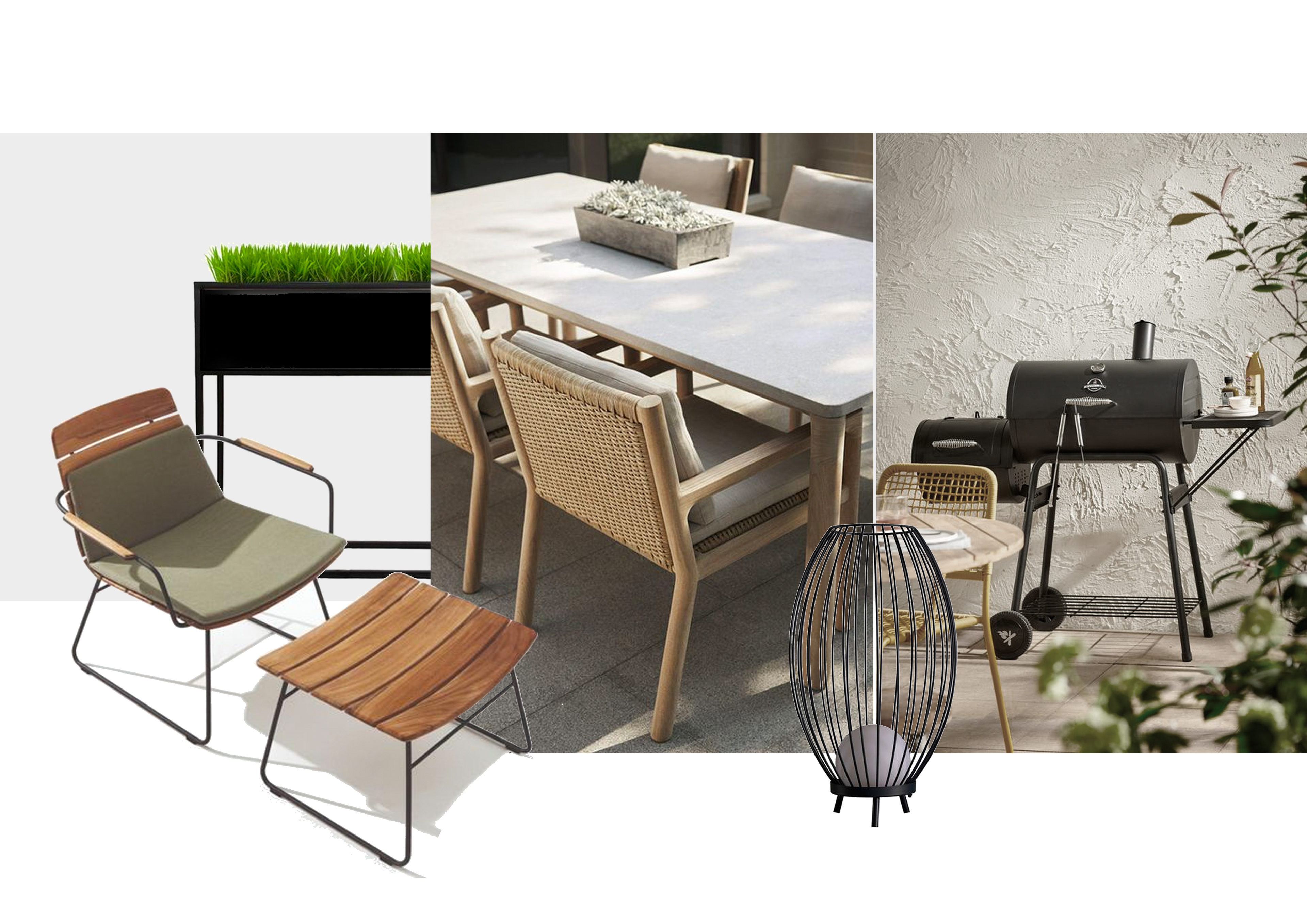 Concept & FFE Selection for outdoor patio area
