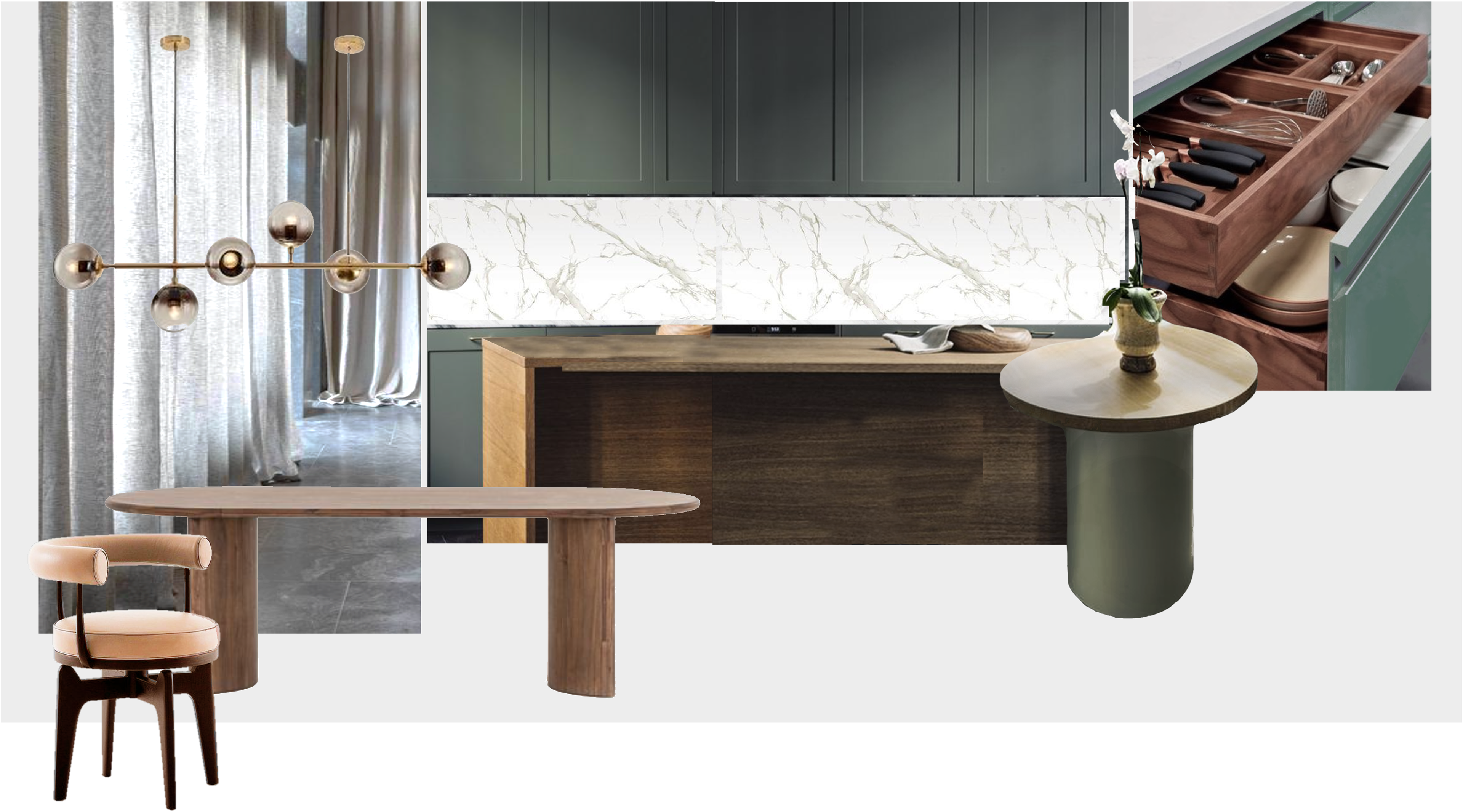 Concept & FFE Selection for kitchen