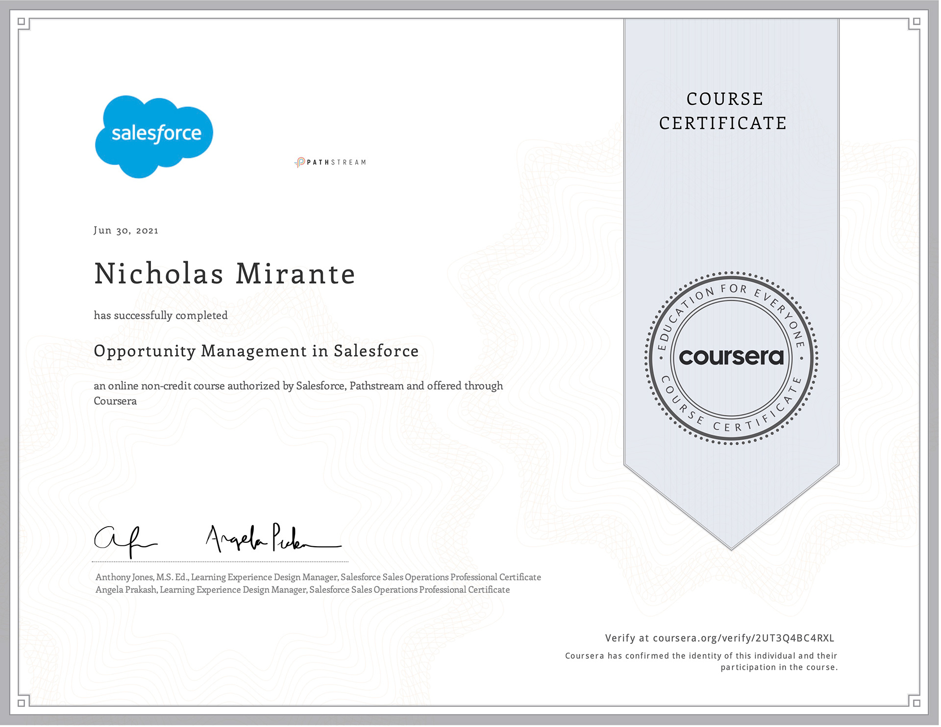 Opportunity Management in Salesforce