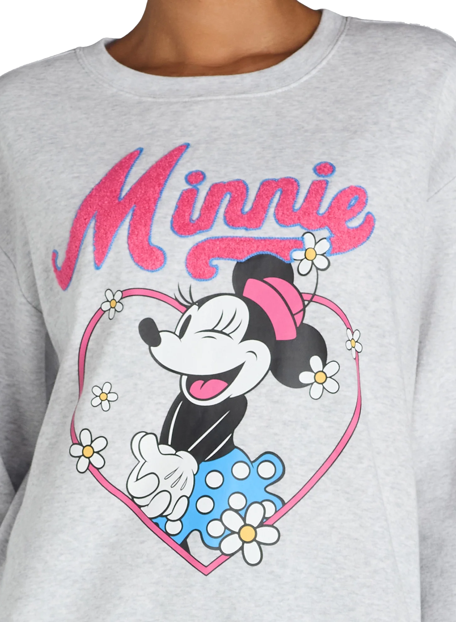 Walmart 2024: chenille Minnie crewneck