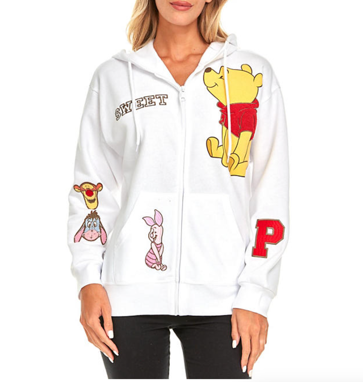 Sam's Club fall 2023: Embroidery + chenille patch character hoodie