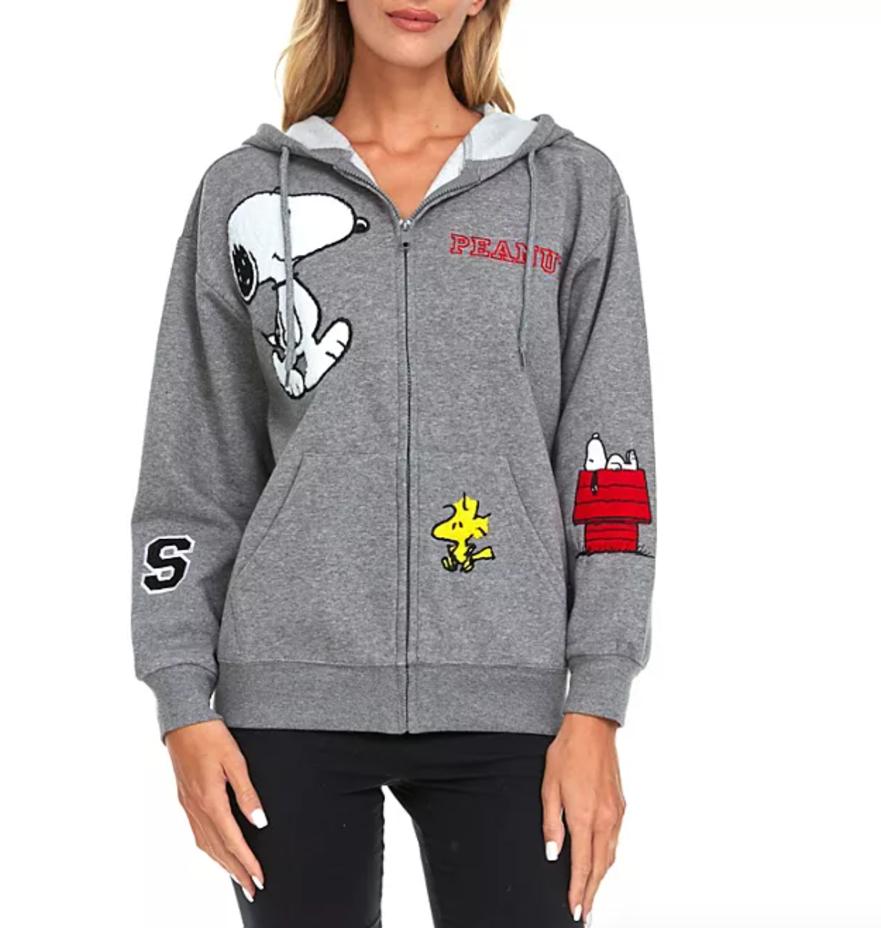 Sam's Club fall 2023: Embroidery + chenille patch character hoodie