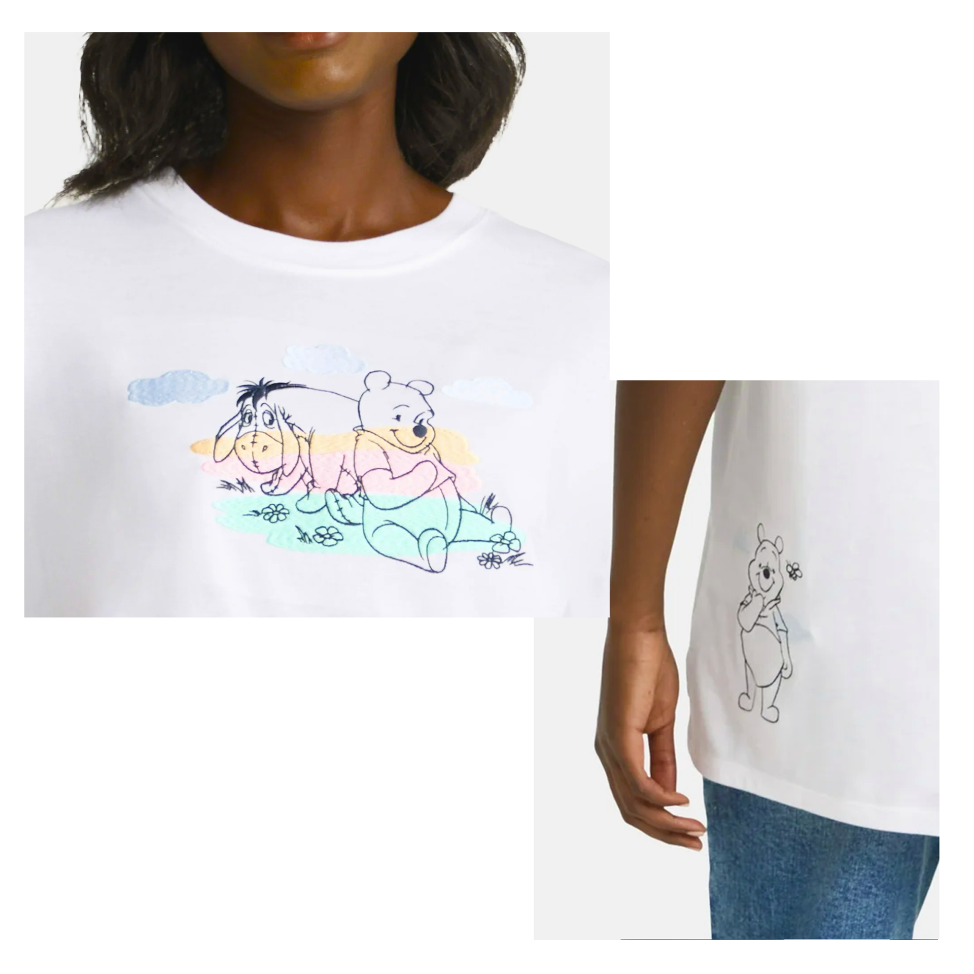 Walmart summer 2025: Pooh satin stitch embroidery