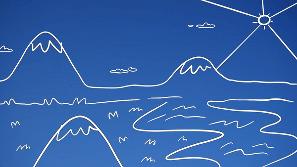 "Check Engine Light" animated video for The Belle Curves, 2022