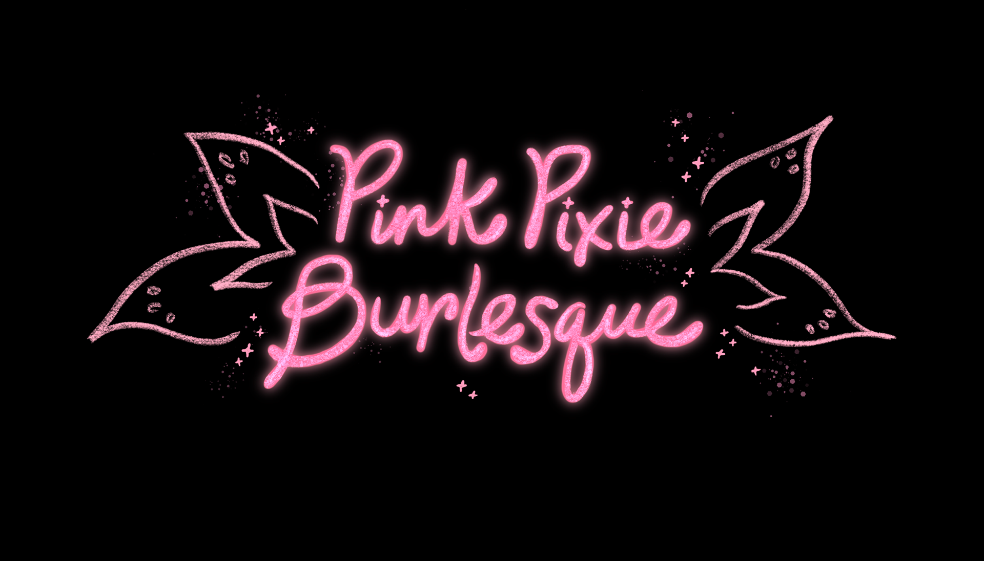 Logo design for Pink Pixie Burlesque, 2024
