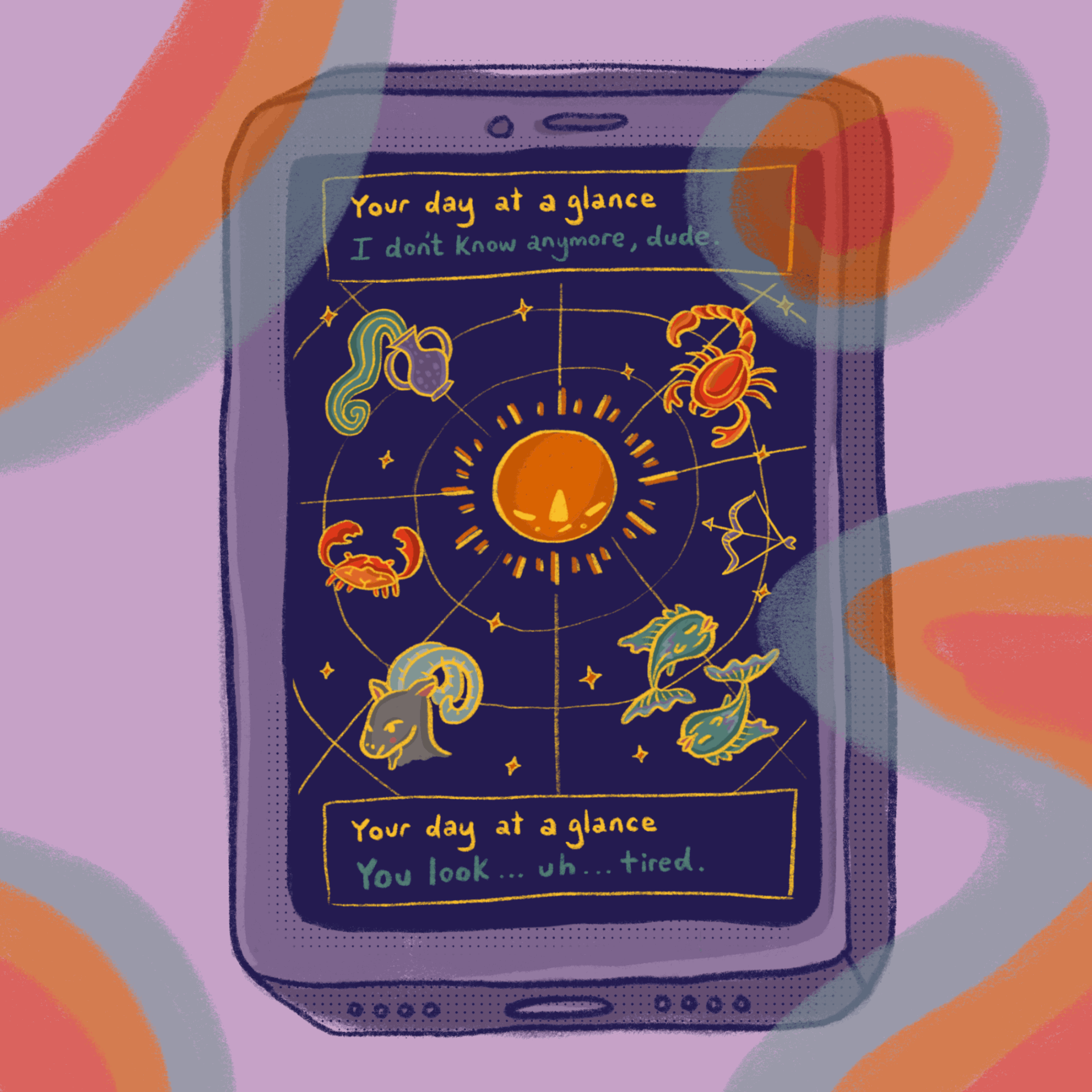 "Dissecting the Prophetic Value of Co-Star" gif for Lithium Magazine, 2021