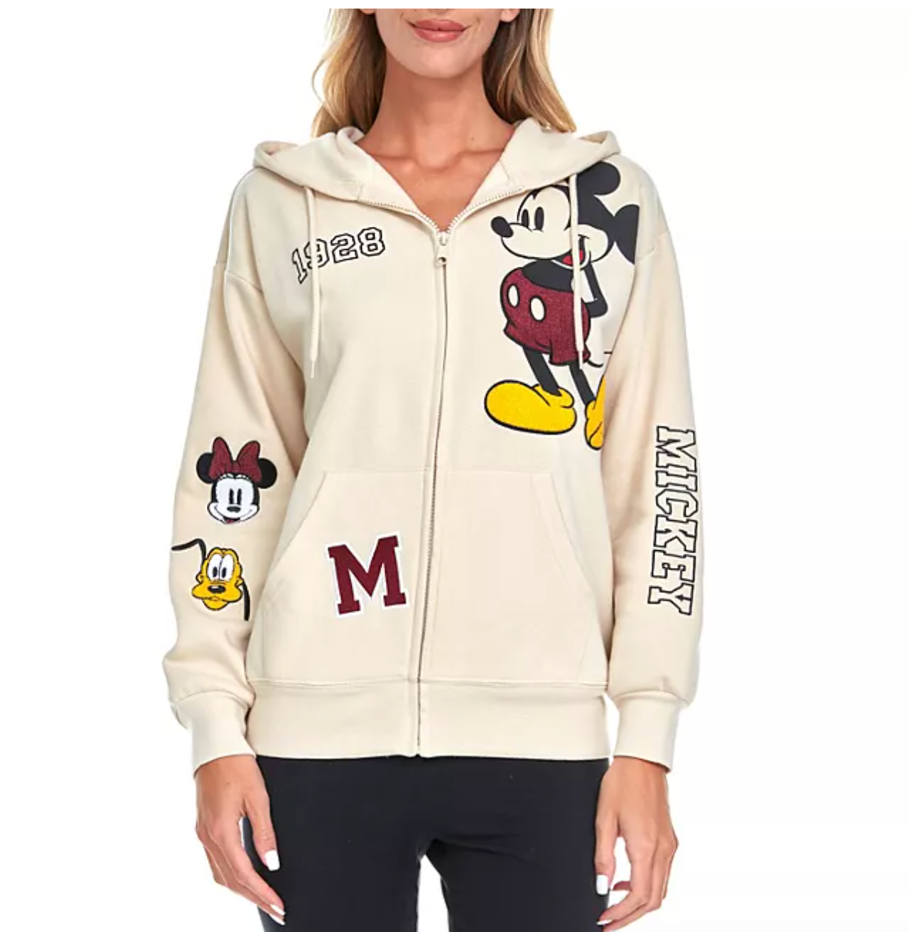 Sam's Club fall 2023: Embroidery + chenille patch character hoodie