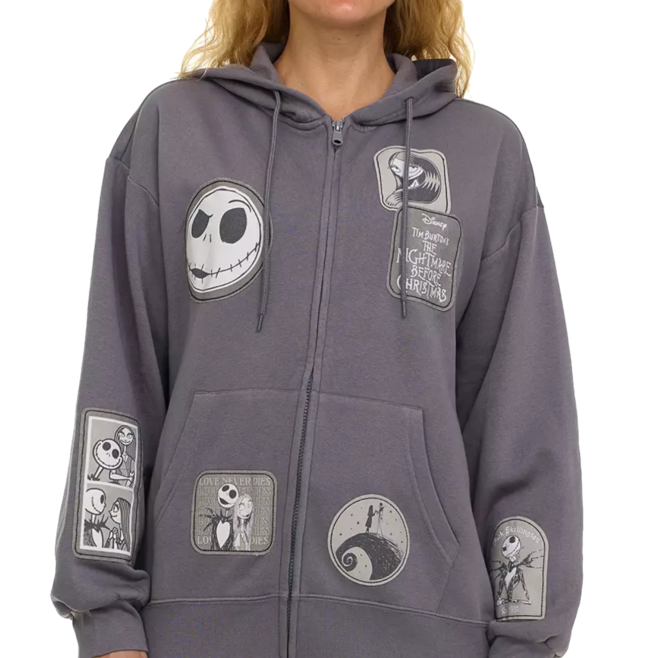 Sam's Club spring 2025: tonal embroidered patch hoodie