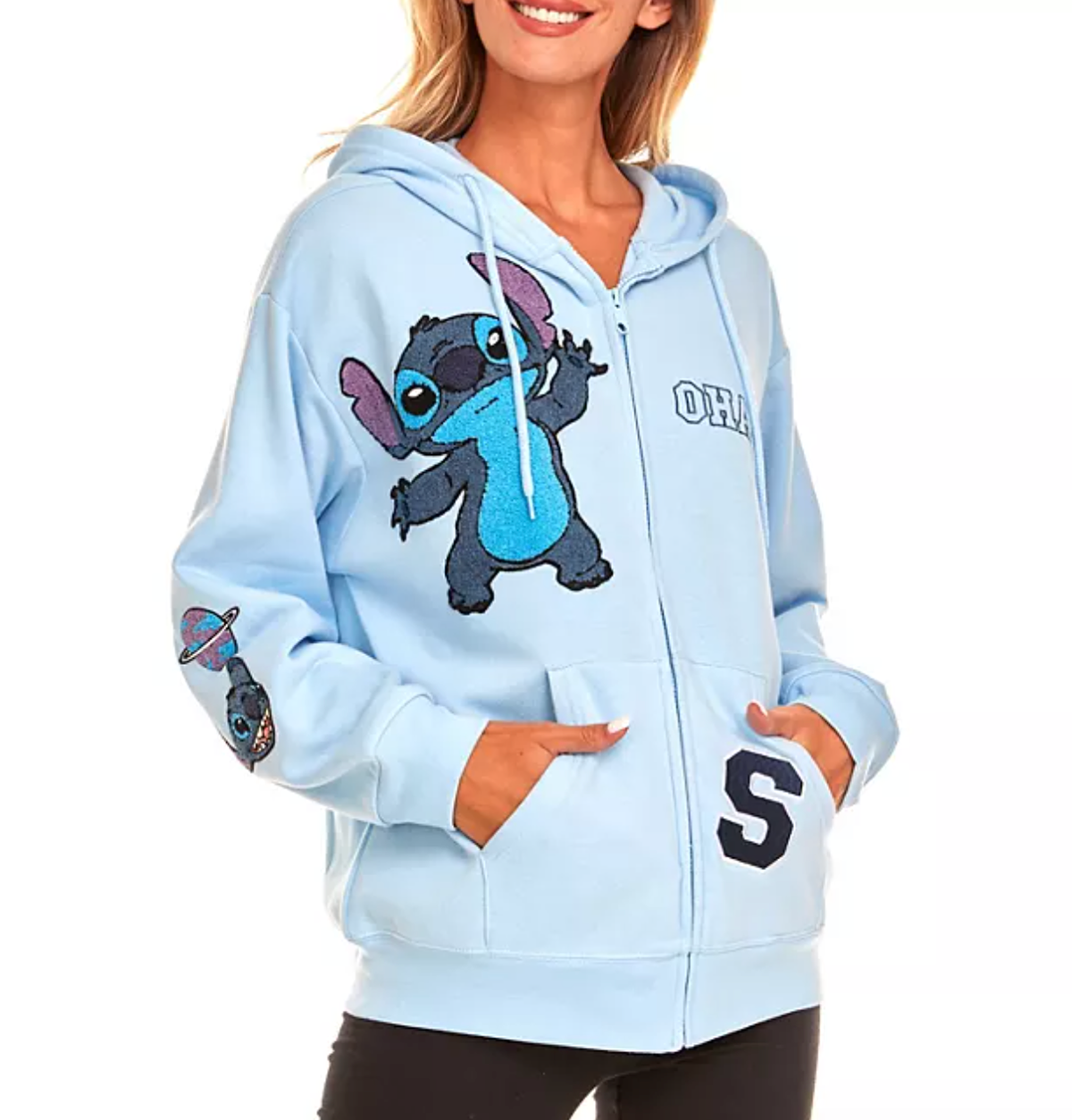 Sam's Club fall 2023: Embroidery + chenille patch character hoodie