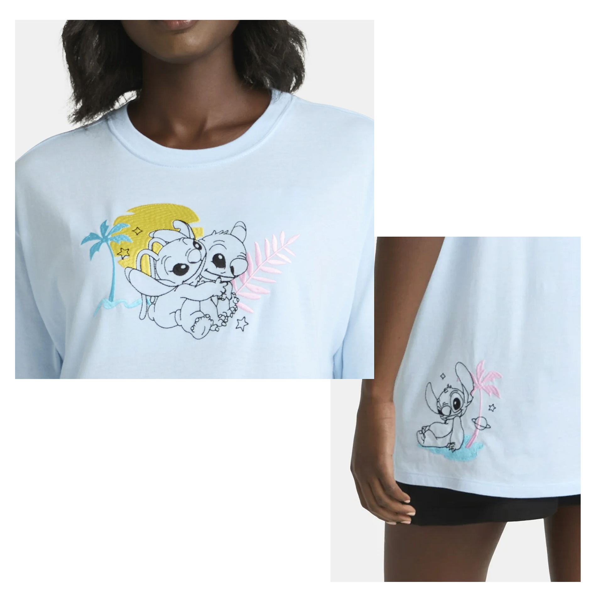 Walmart summer 2025: Stitch satin stitch embroidery