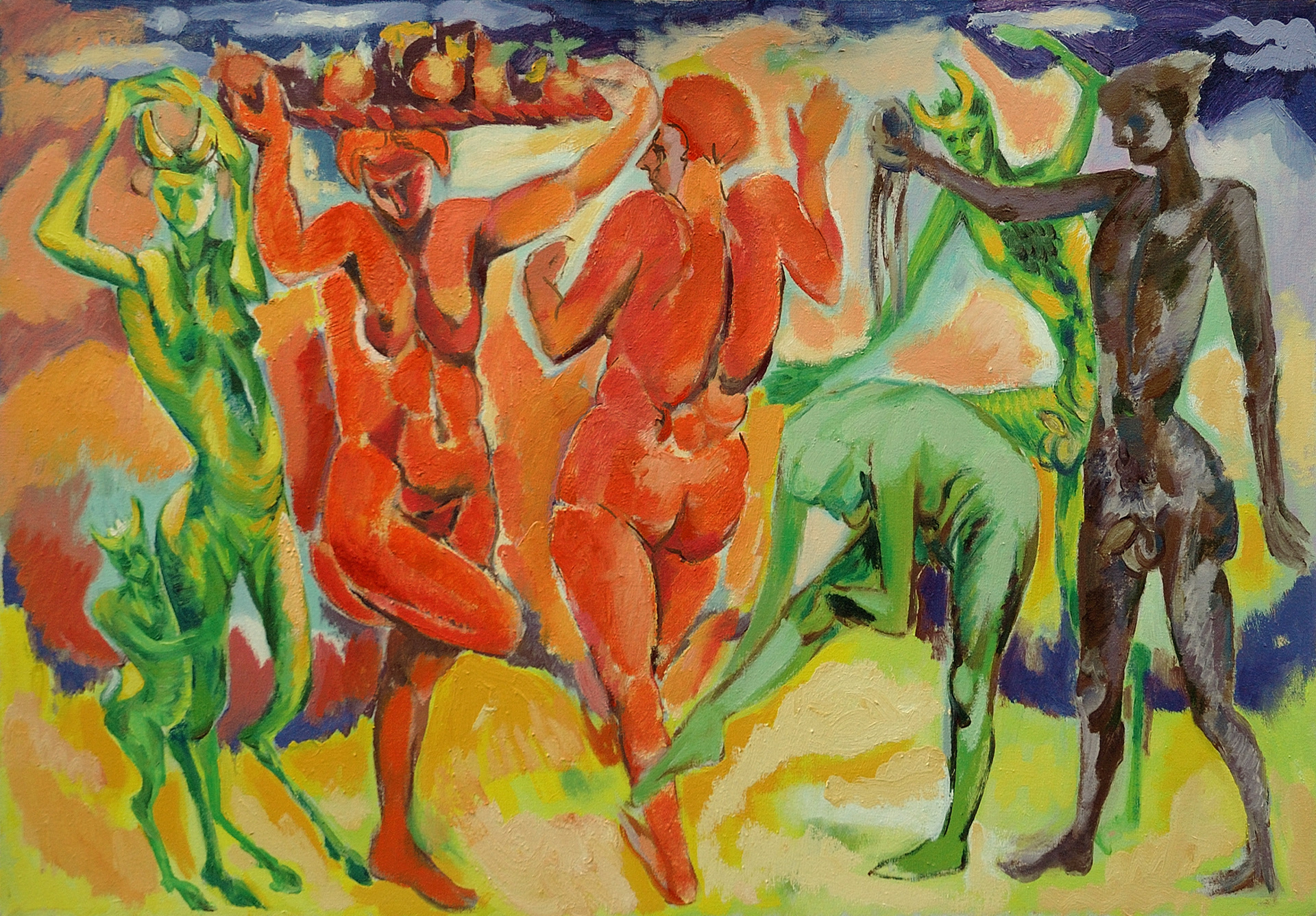 Harvest - 1998 - Oil on Canvas - 28 x 40.25"