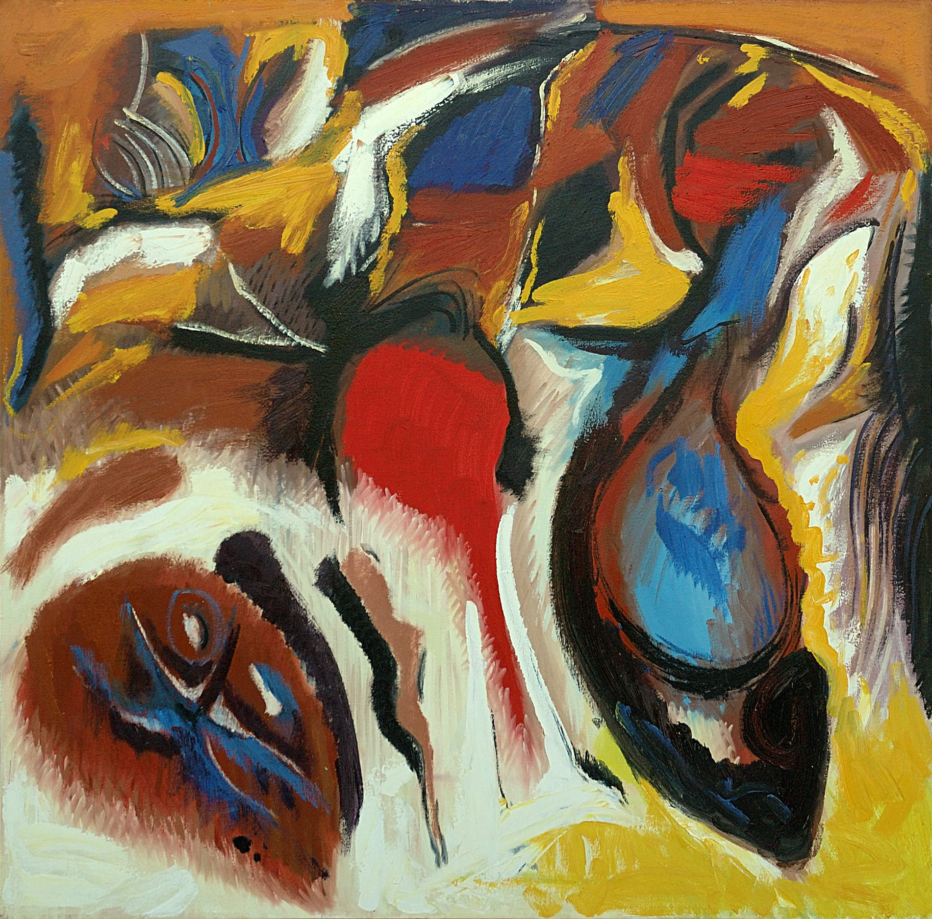Abstract - 2001 - Oil on Canvas - 48 x 48"