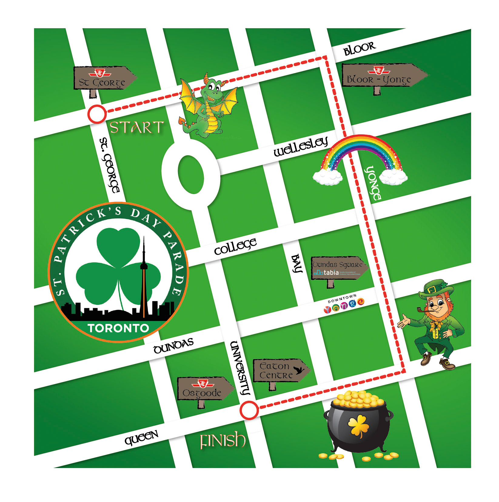 Parade Route Map