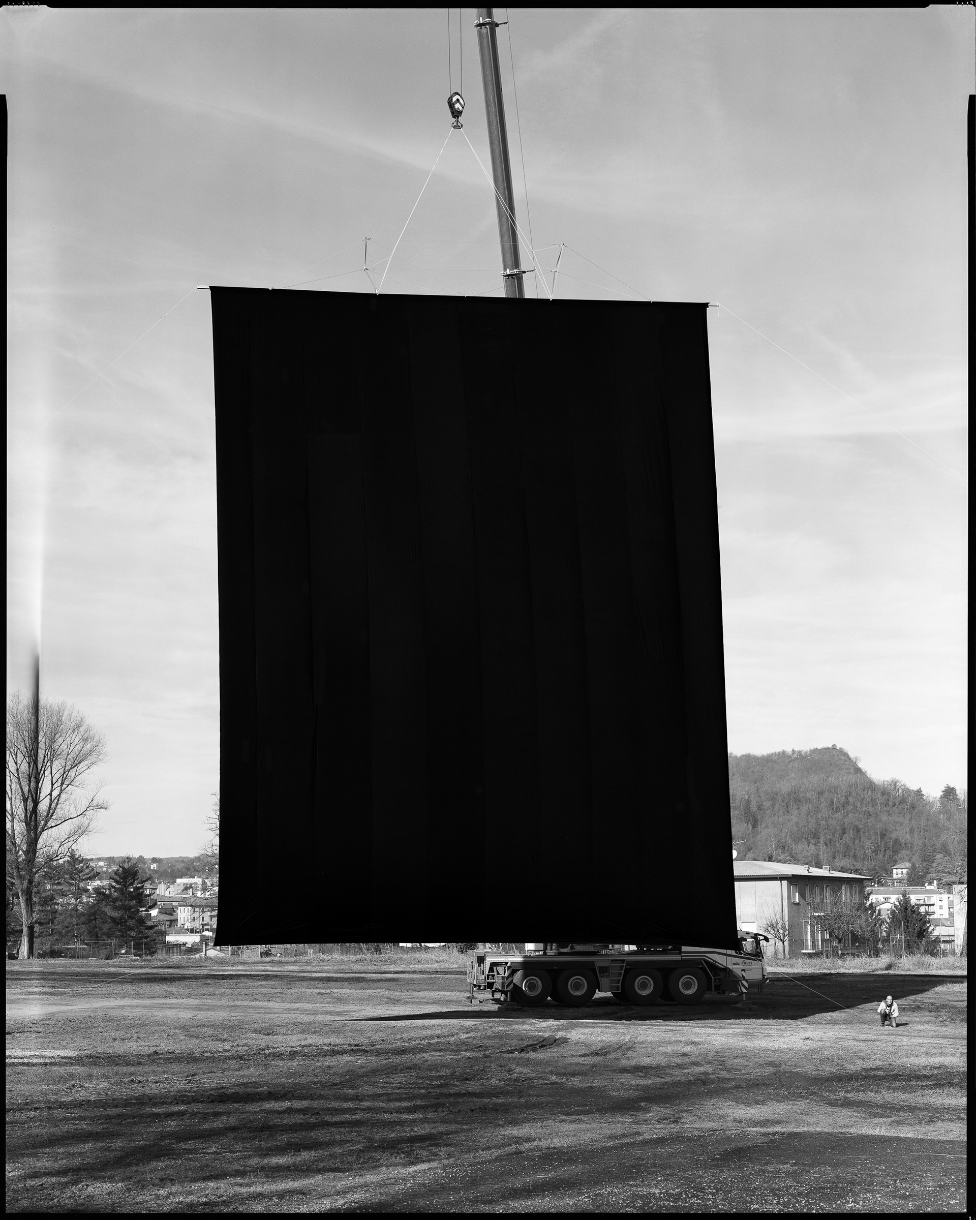 MACCHINA DEL VUOTO _ 2012 _ neg. B/W 20x25 cm _ dim. 60x50 cm