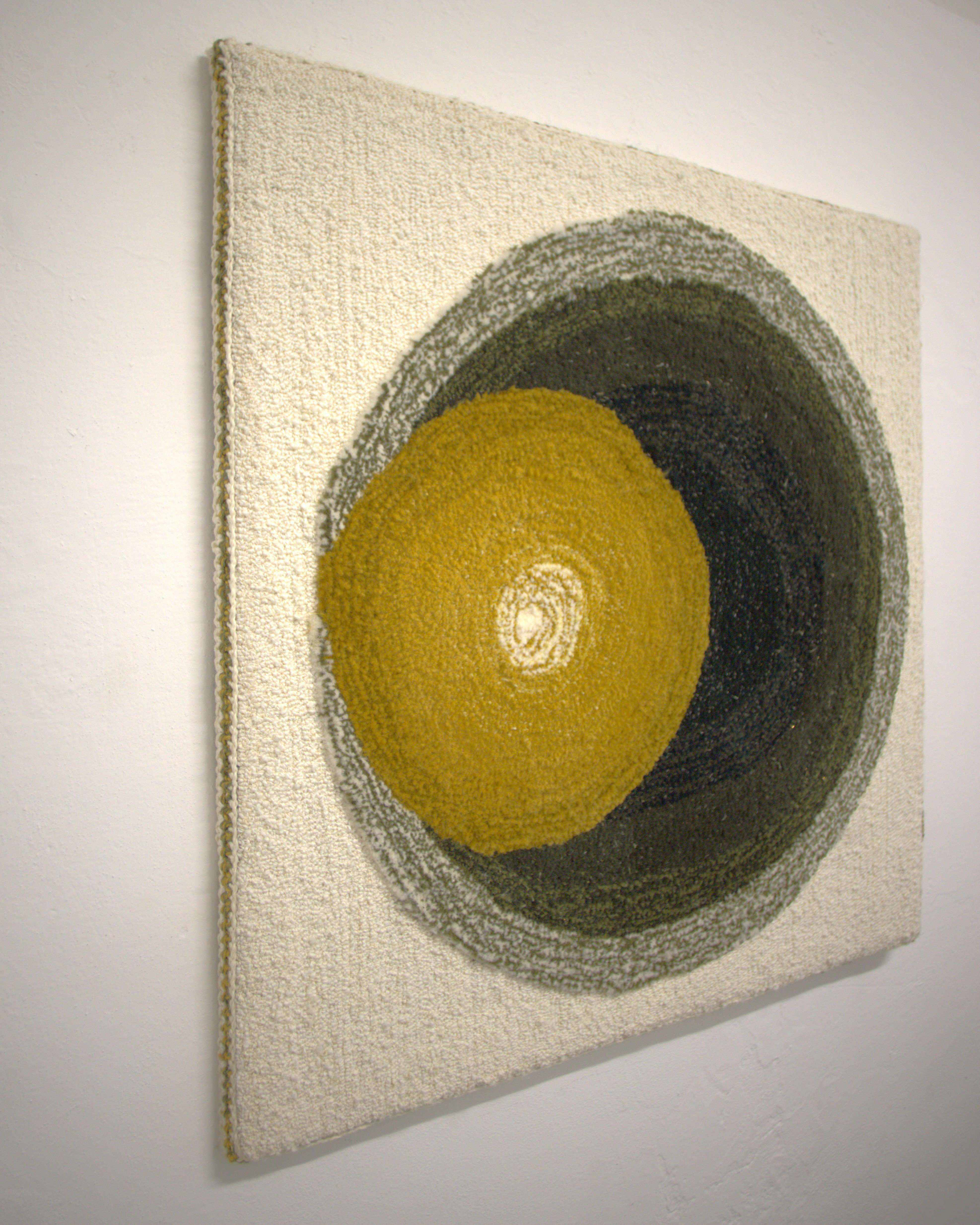 Eclissi - side view - 100 x 100 cm