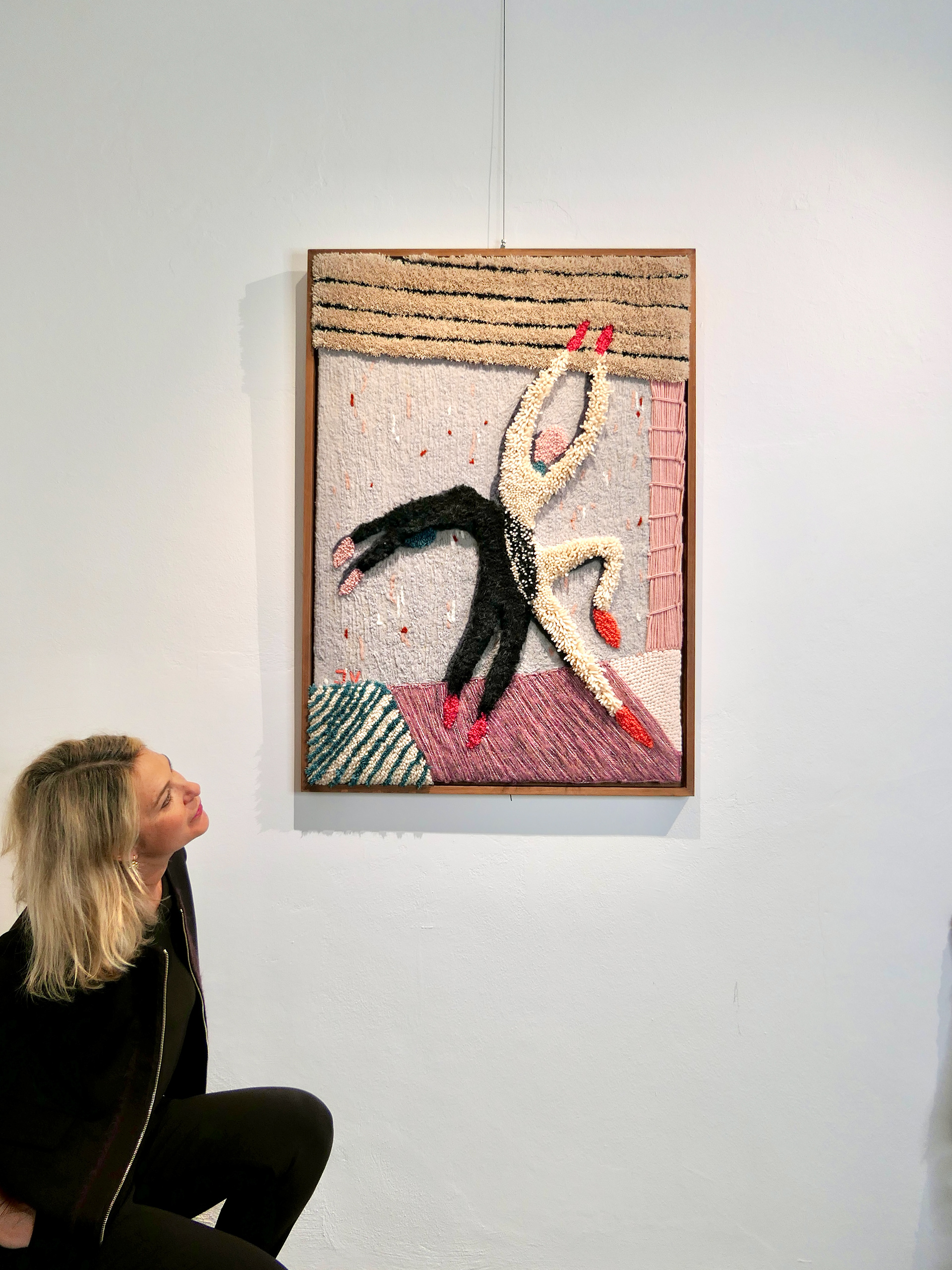 The Dancers I, 100 x 70 cm