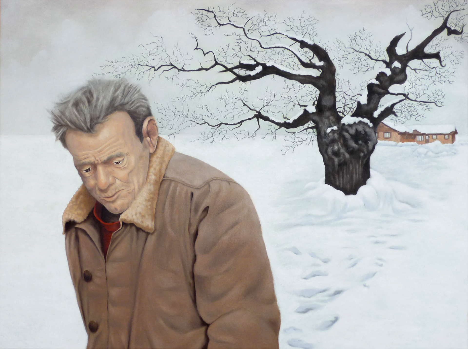 The Walk oil on canvas 24 x 32 inches 2009