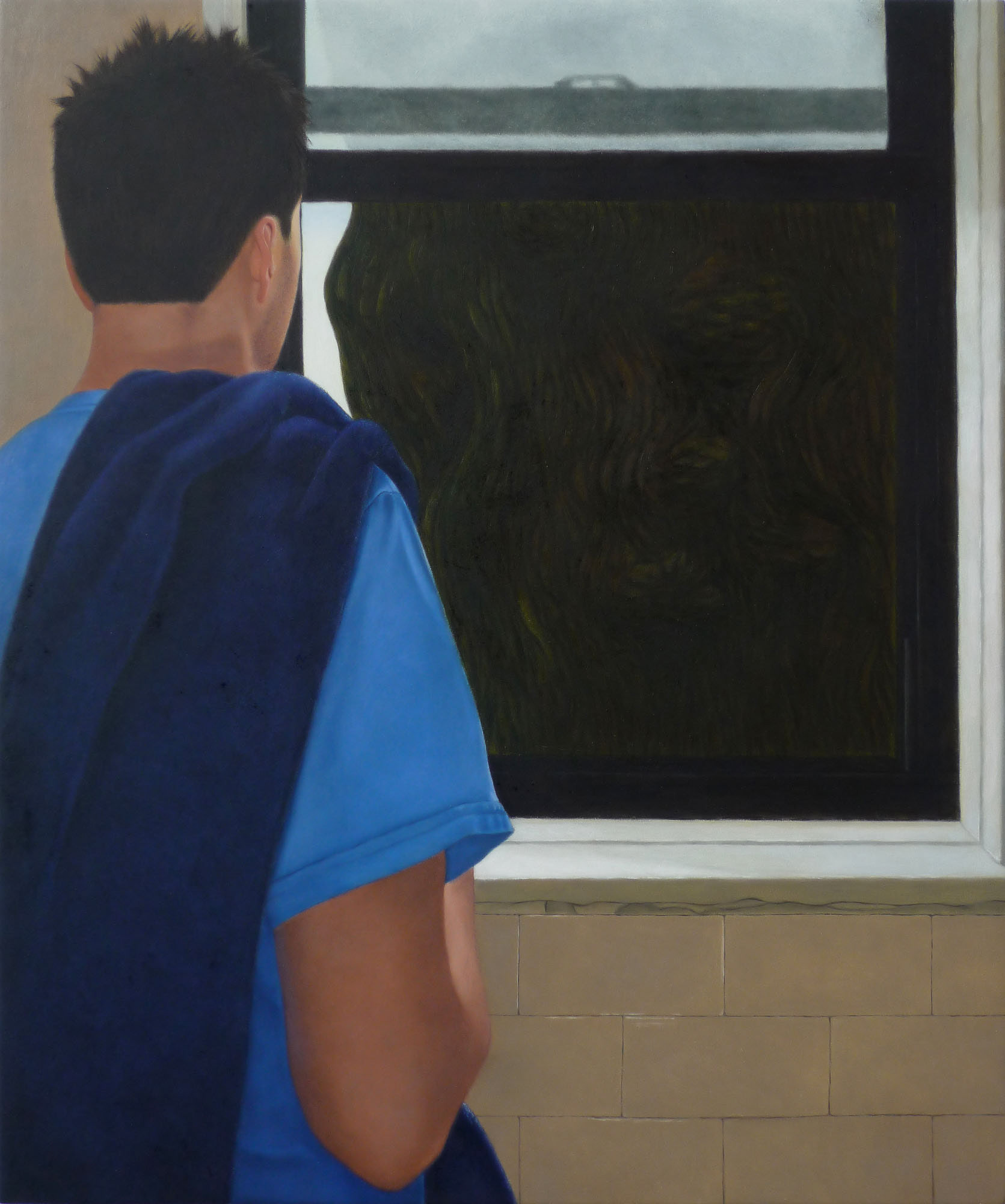 It Crept In Again That Morning oil on panel 18 7/8 x 15 7/8 inches 2007