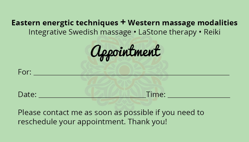 Business card (Side 2)