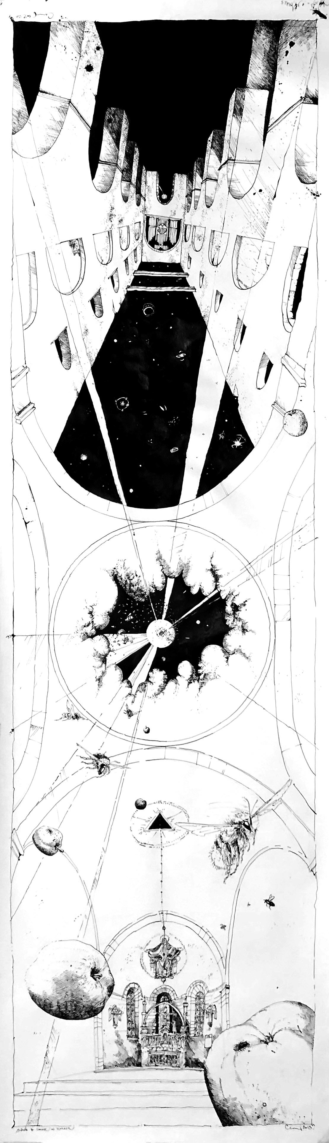 "Escape" 200 cm x 60 cm