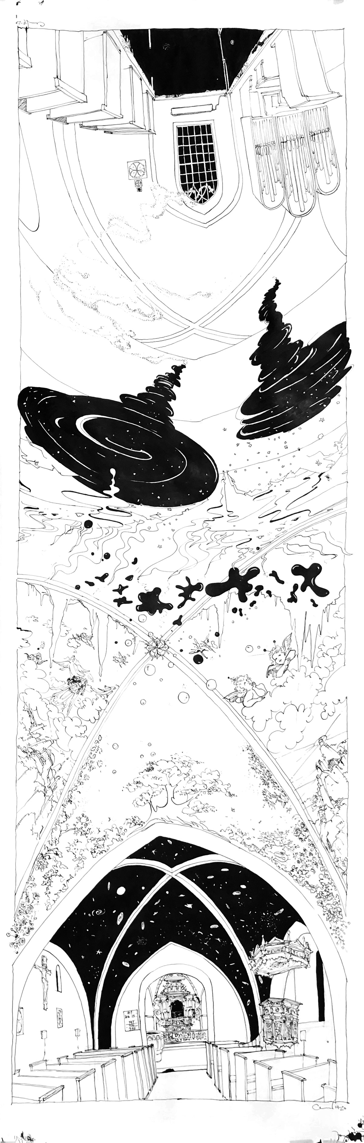 "Seven" 250 cm x 70 cm