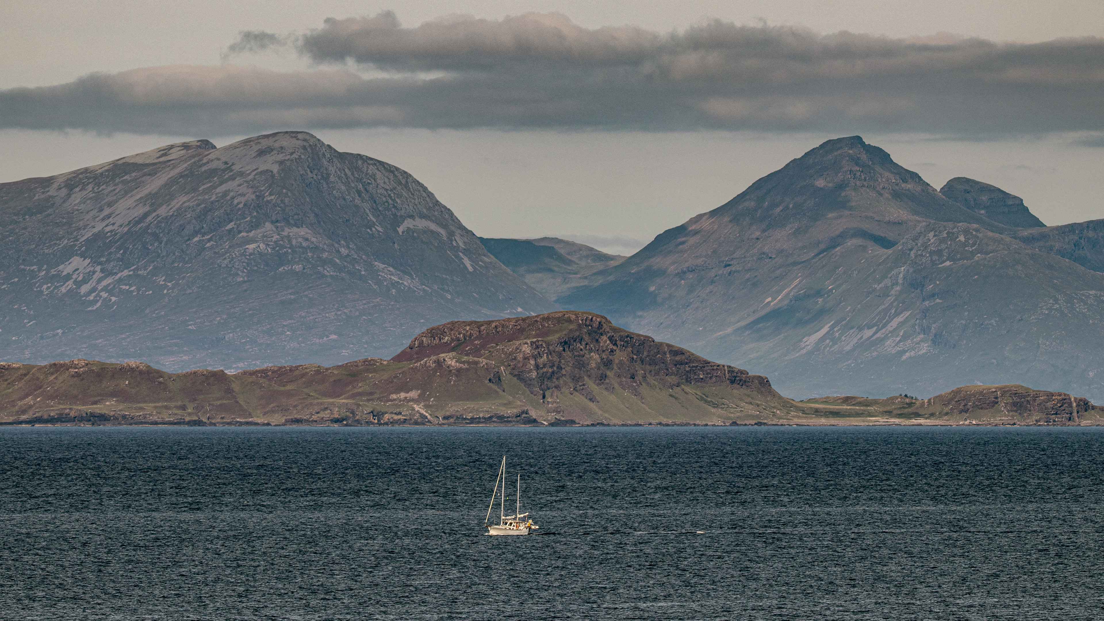 Northen Isles from Ardnamurchan Peninsula