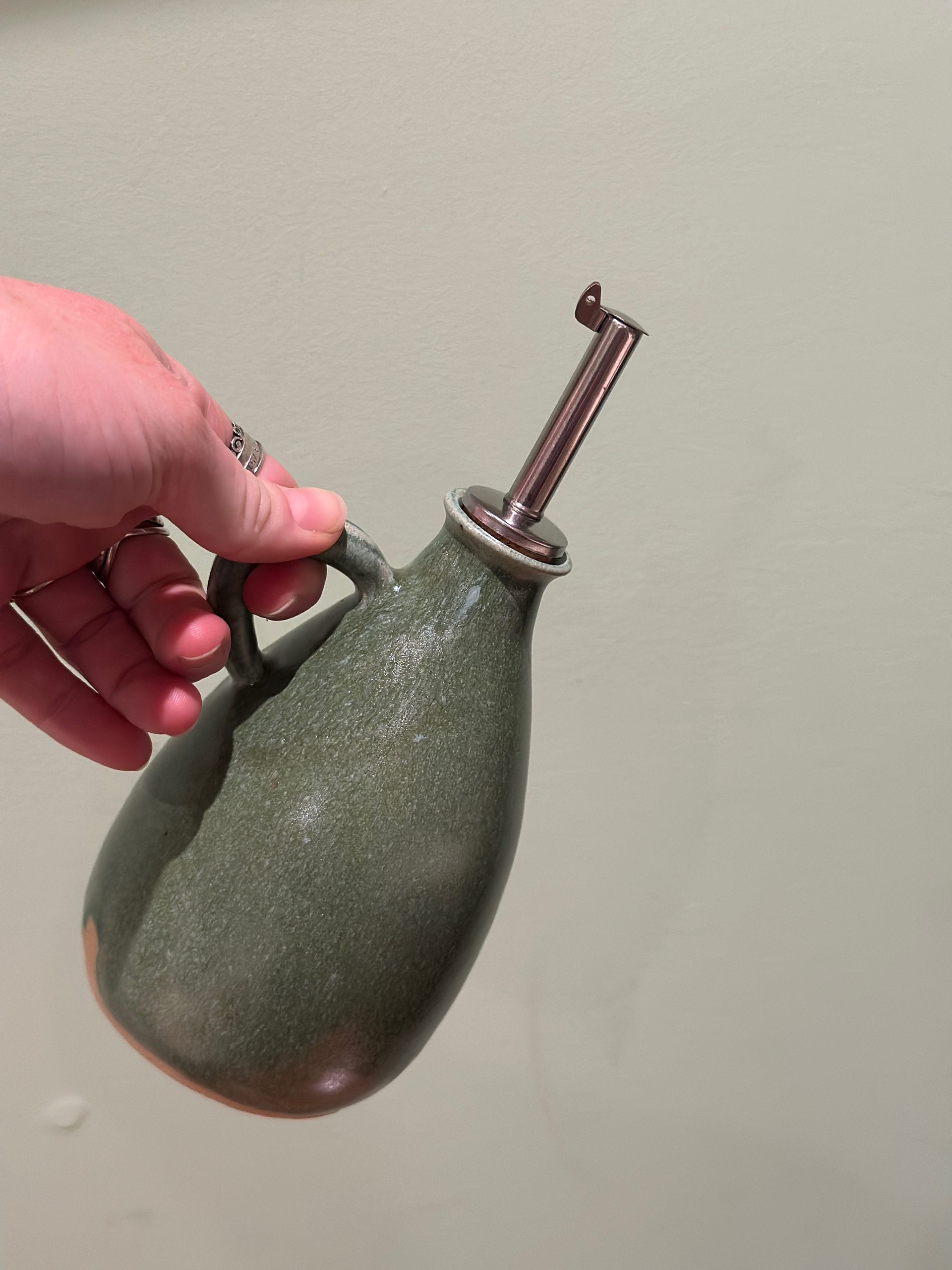 olive oil/syrup pourer bottle