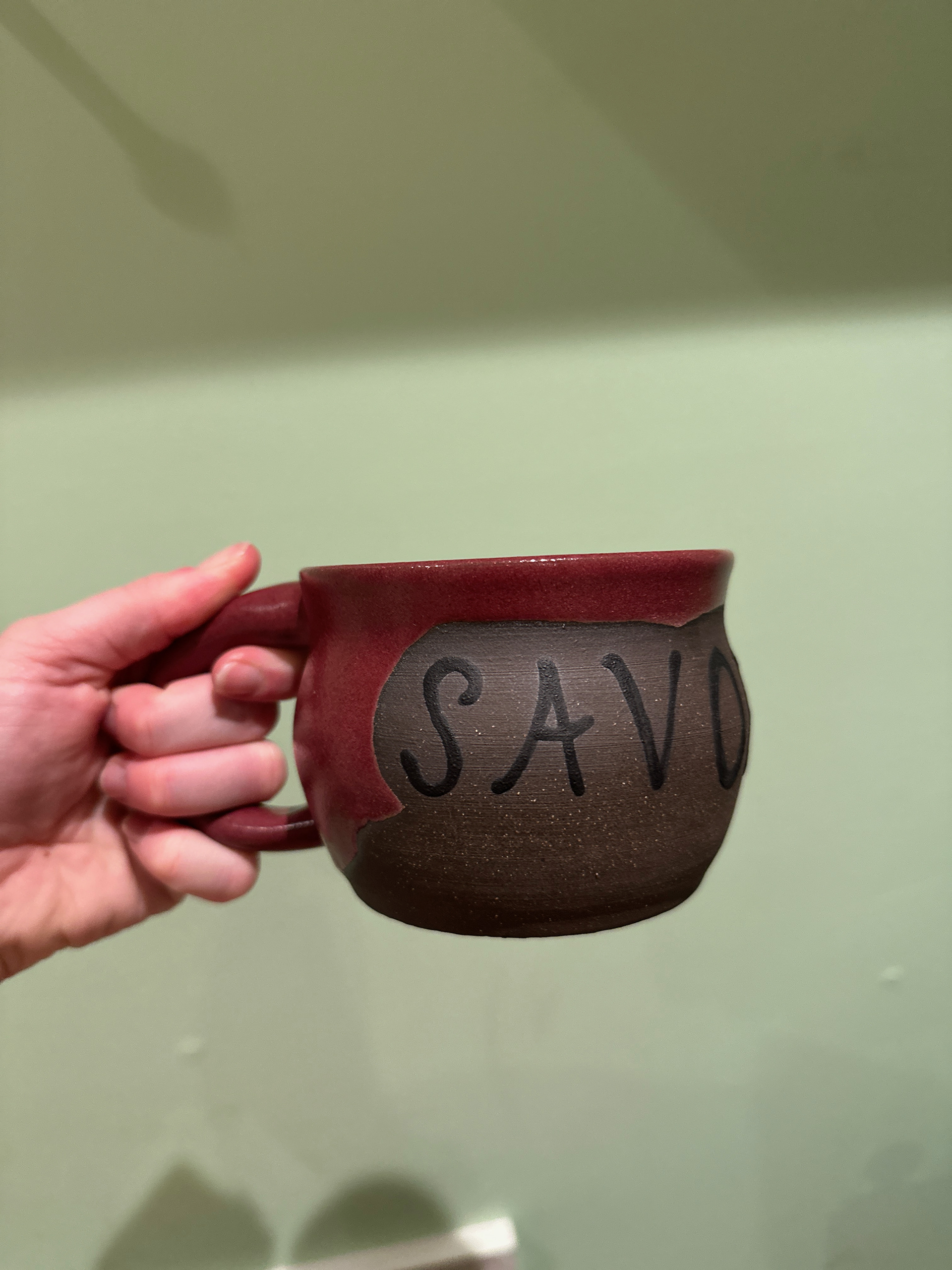 "SAVOR" 10oz mug