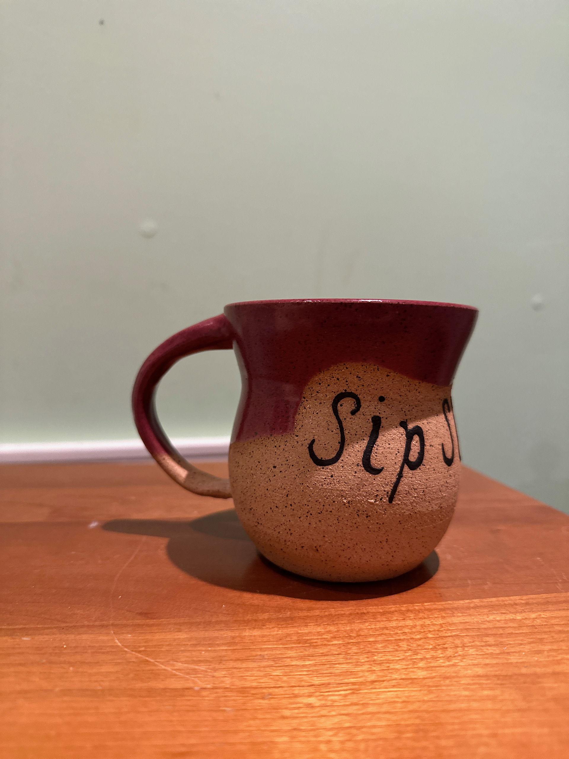 "Sip Slowly" 13oz mug