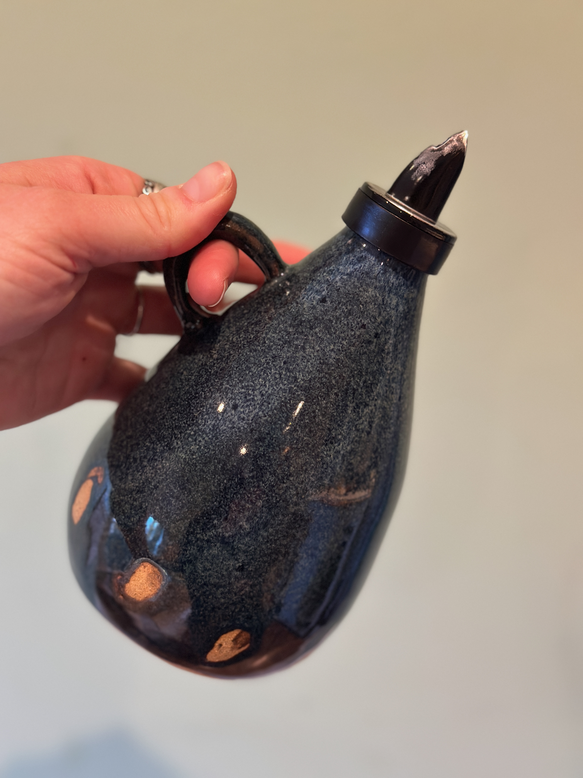 olive oil/syrup pourer bottle