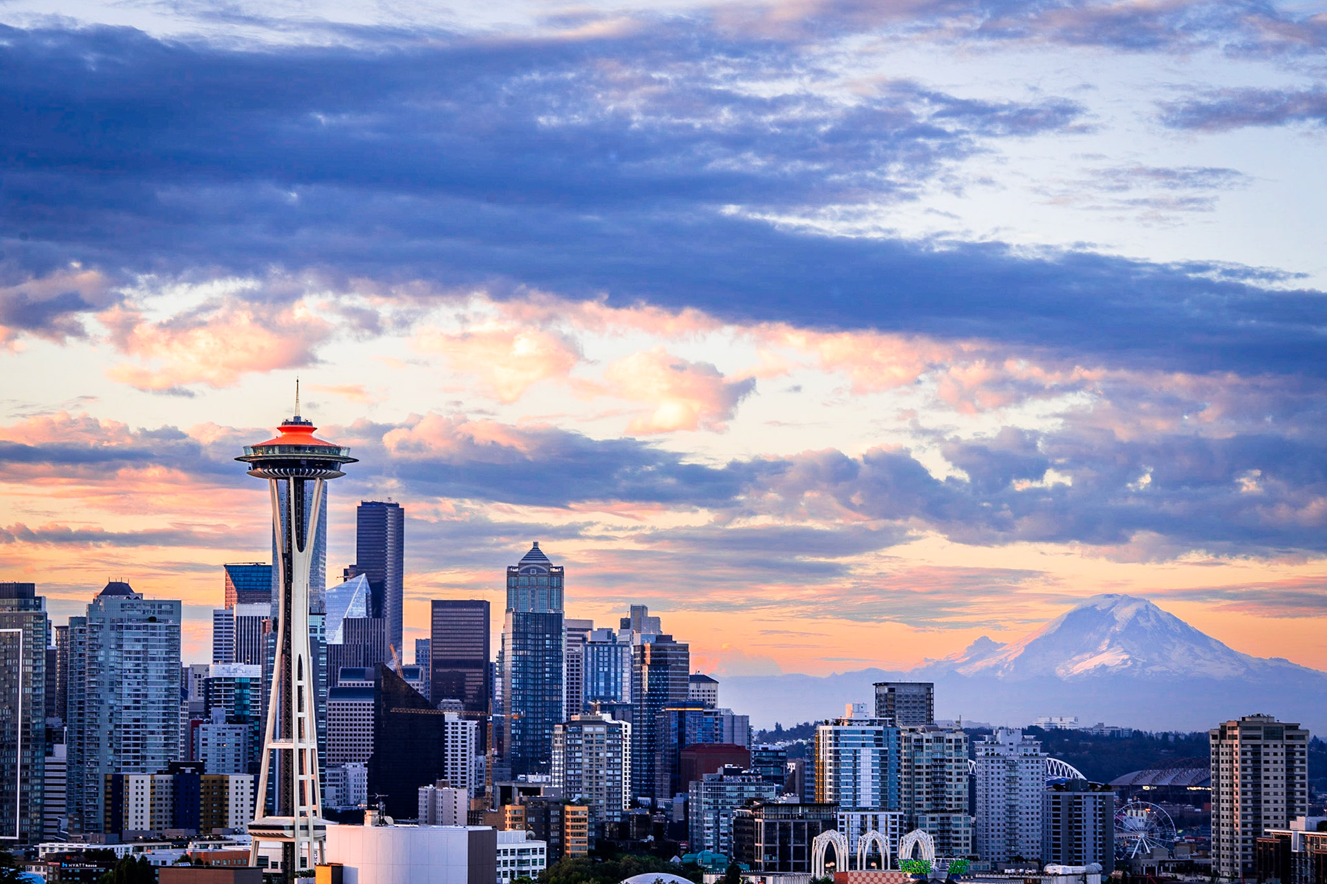 Sunrise from Seattle 