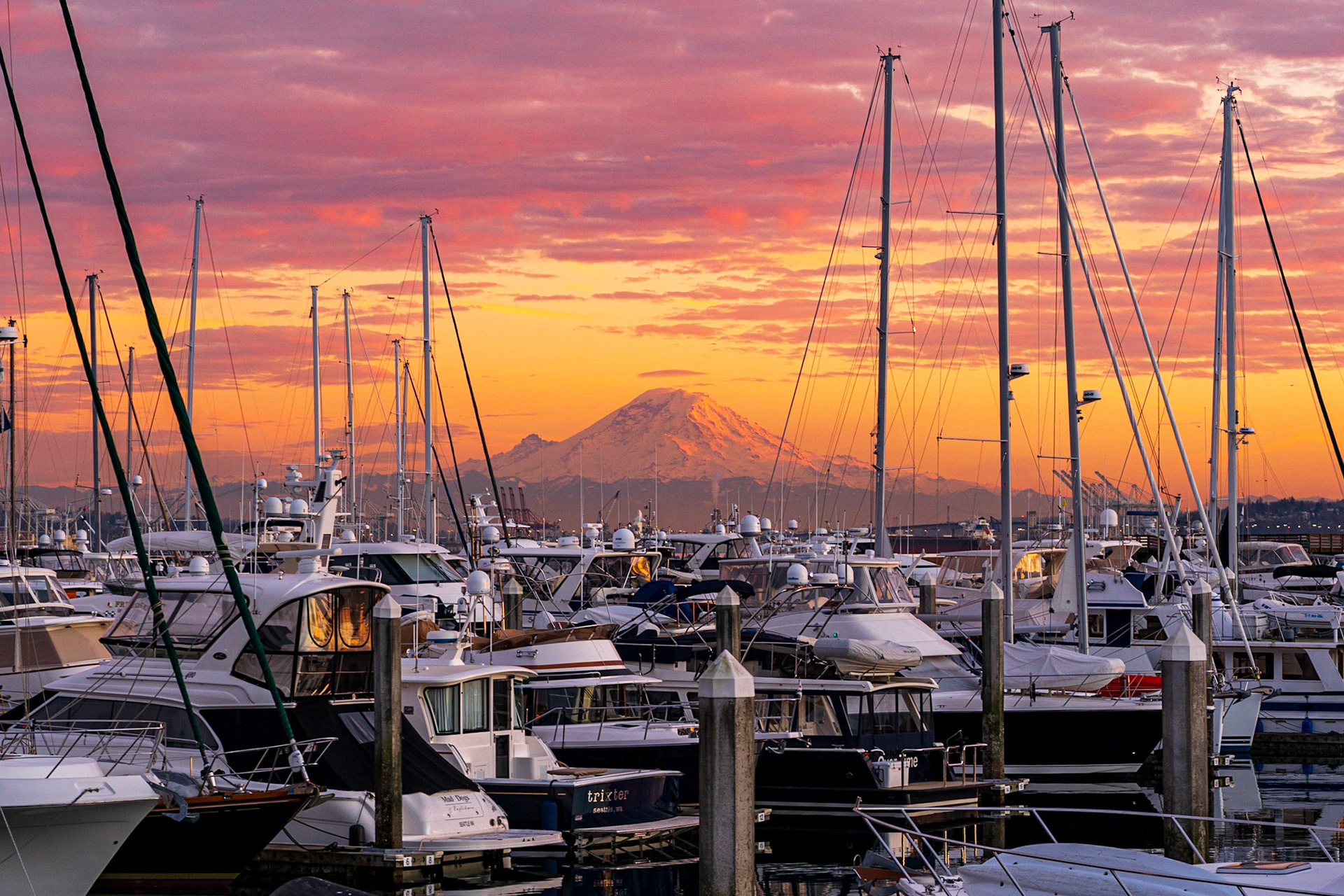 Leschi and Mount Rainier