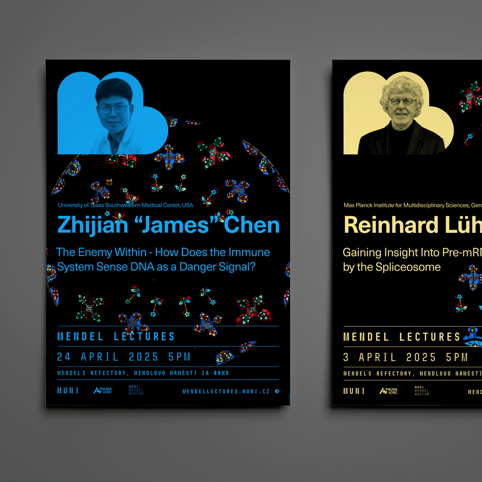 Mendel Lectures 2024/25, Promotional design, Brno/CZ, 2024