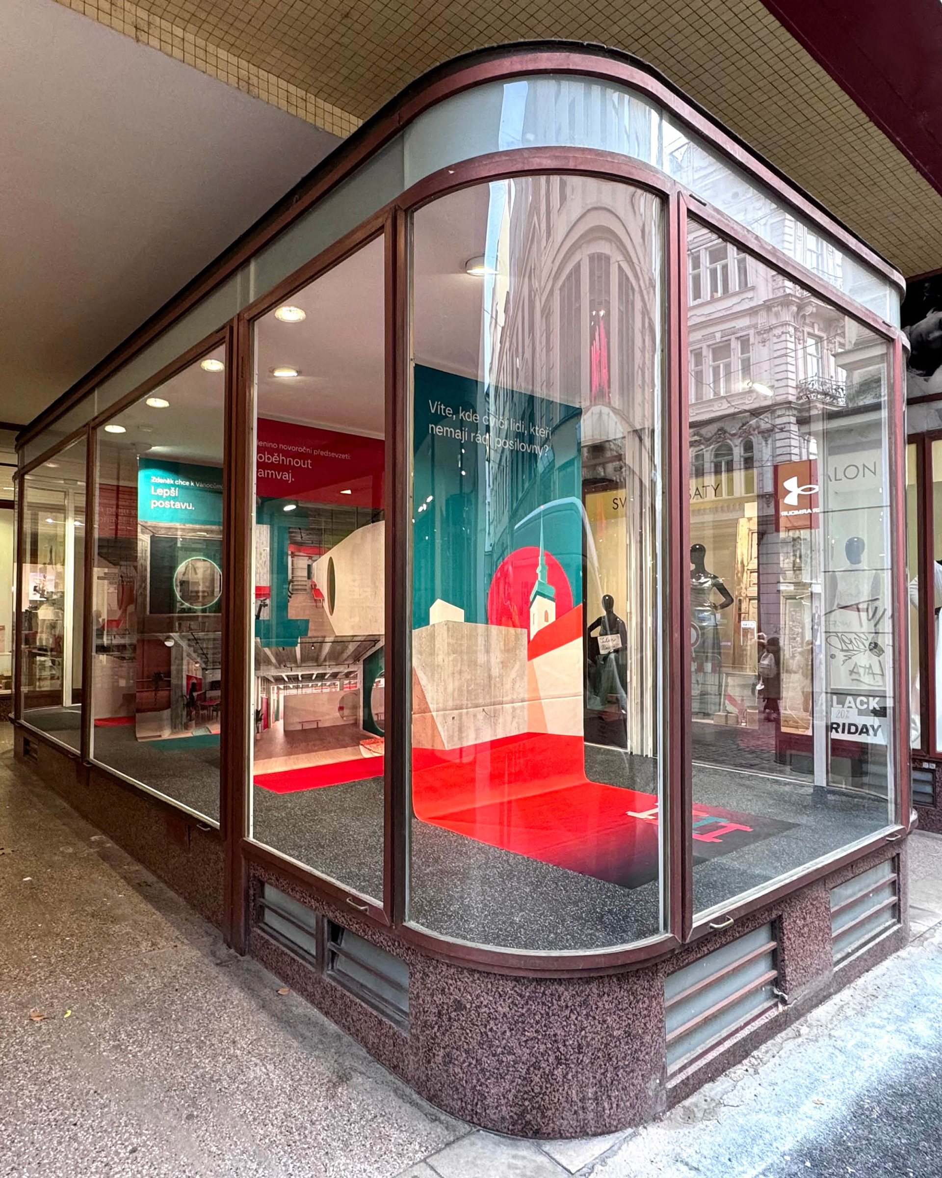 Cvičebna, Branding and visual identity, Brno 2024–25 (cvicebna.cz)