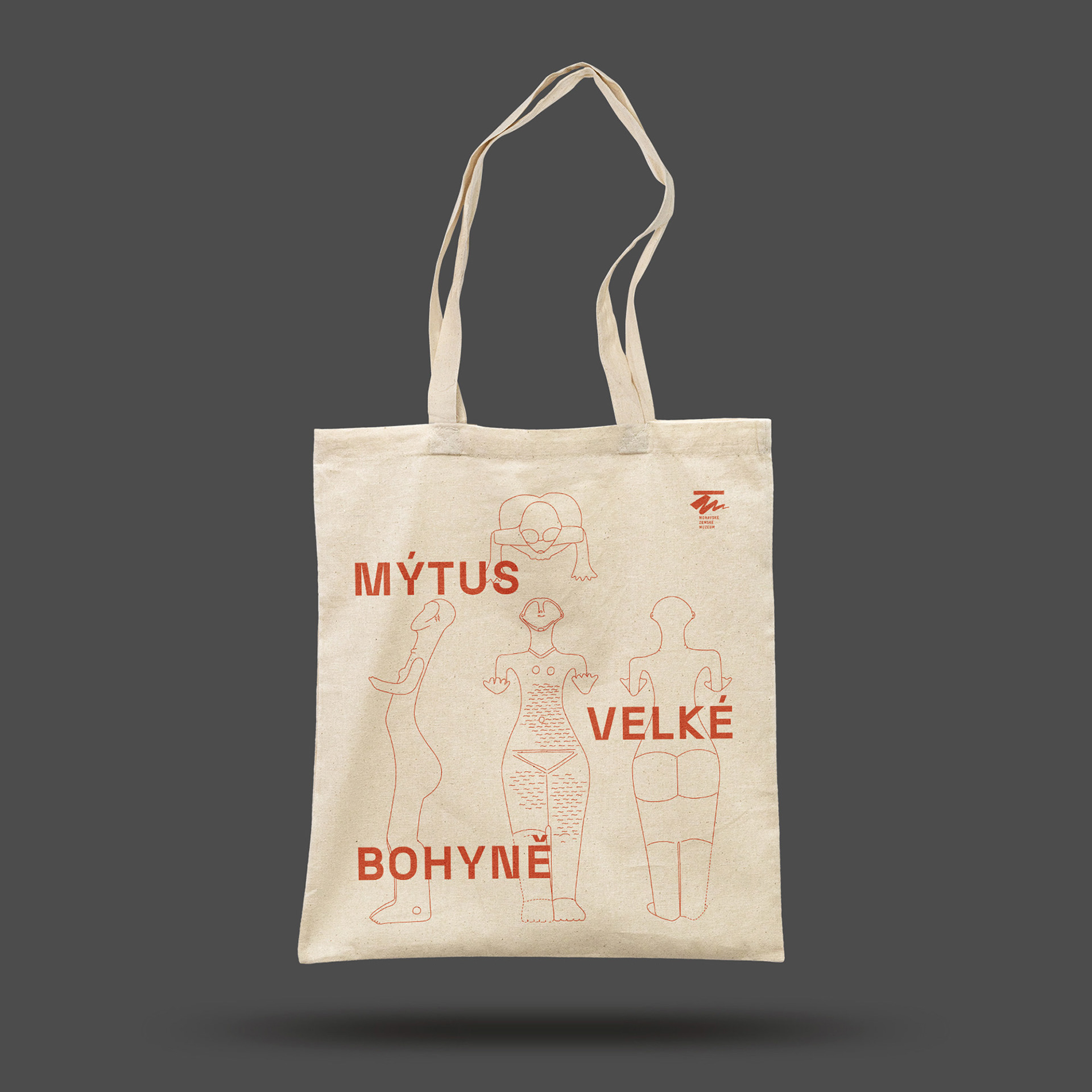 Mýtus velké Bohyně, Exhibition, Promotional design, Moravské zemské muzeum, Brno 2025