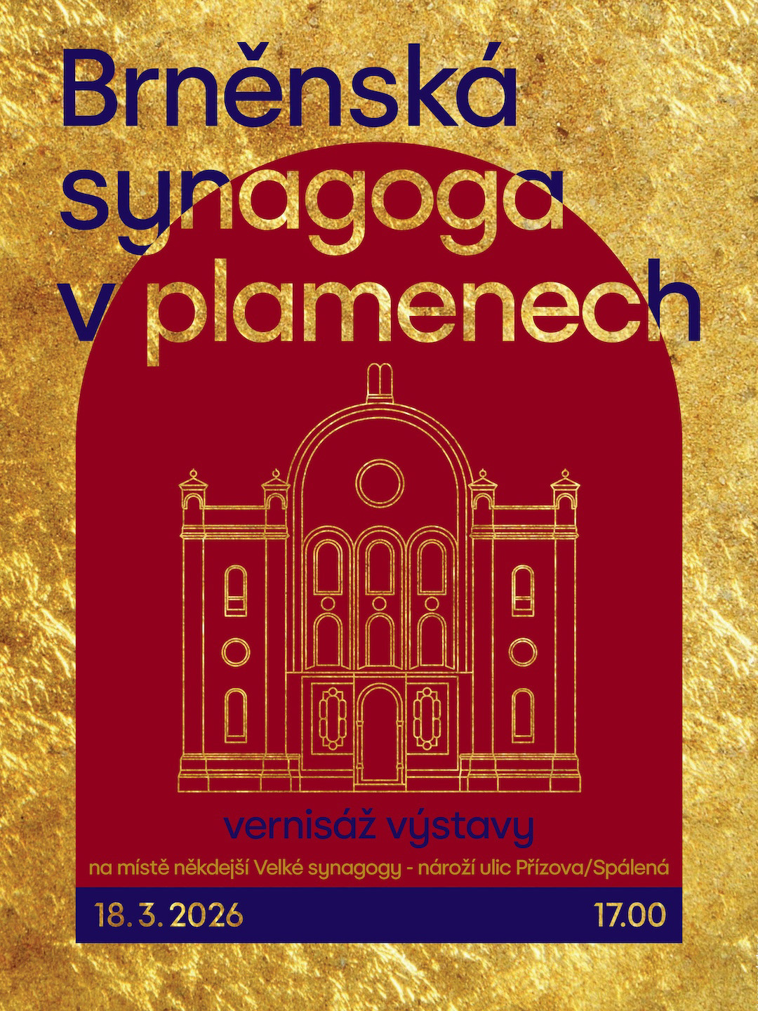 Velká synagoga ožívá, Commemorative event series, Visual identity, Brno 2026