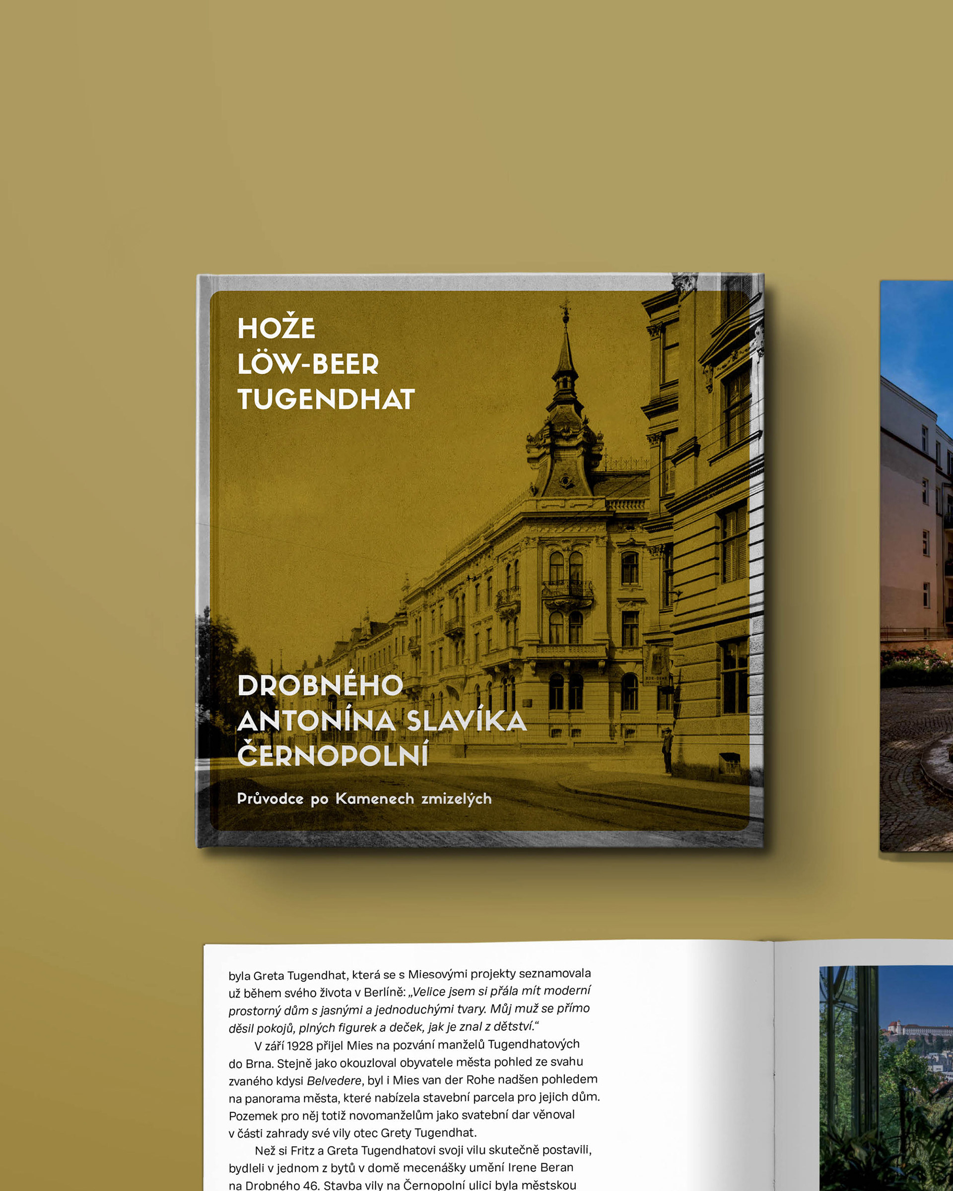 Stolpersteine Brno, Visual identity and book design, Brno 2024–25