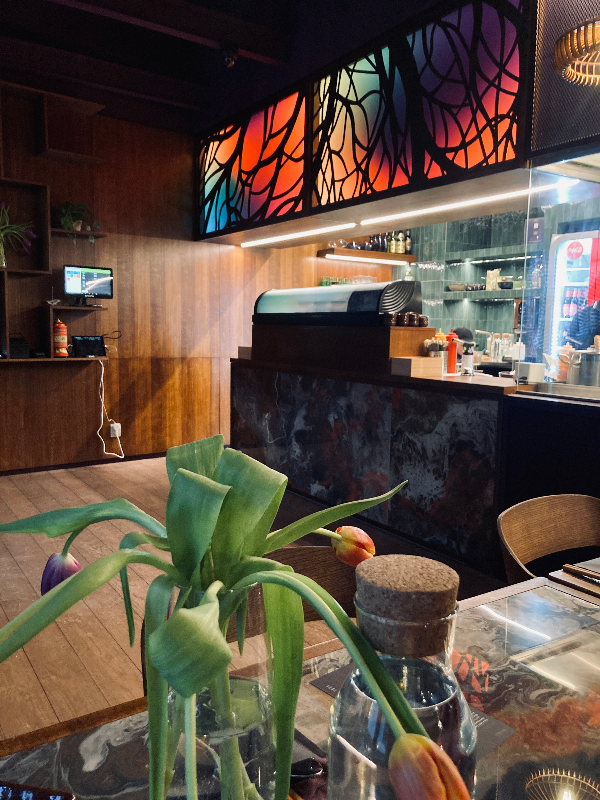 Rễ, Interior and graphic design, Brno 2024 (rebrno.cz)