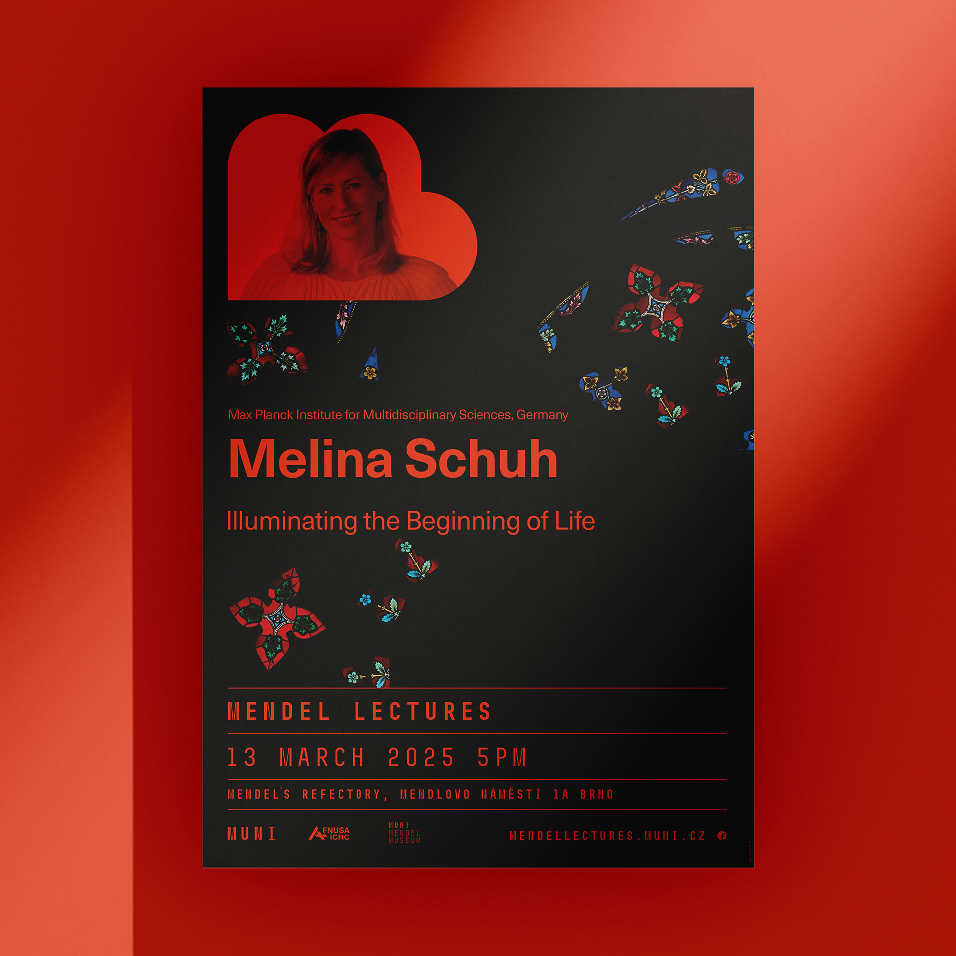 Mendel Lectures 2024/25, Promotional design, Brno/CZ, 2024