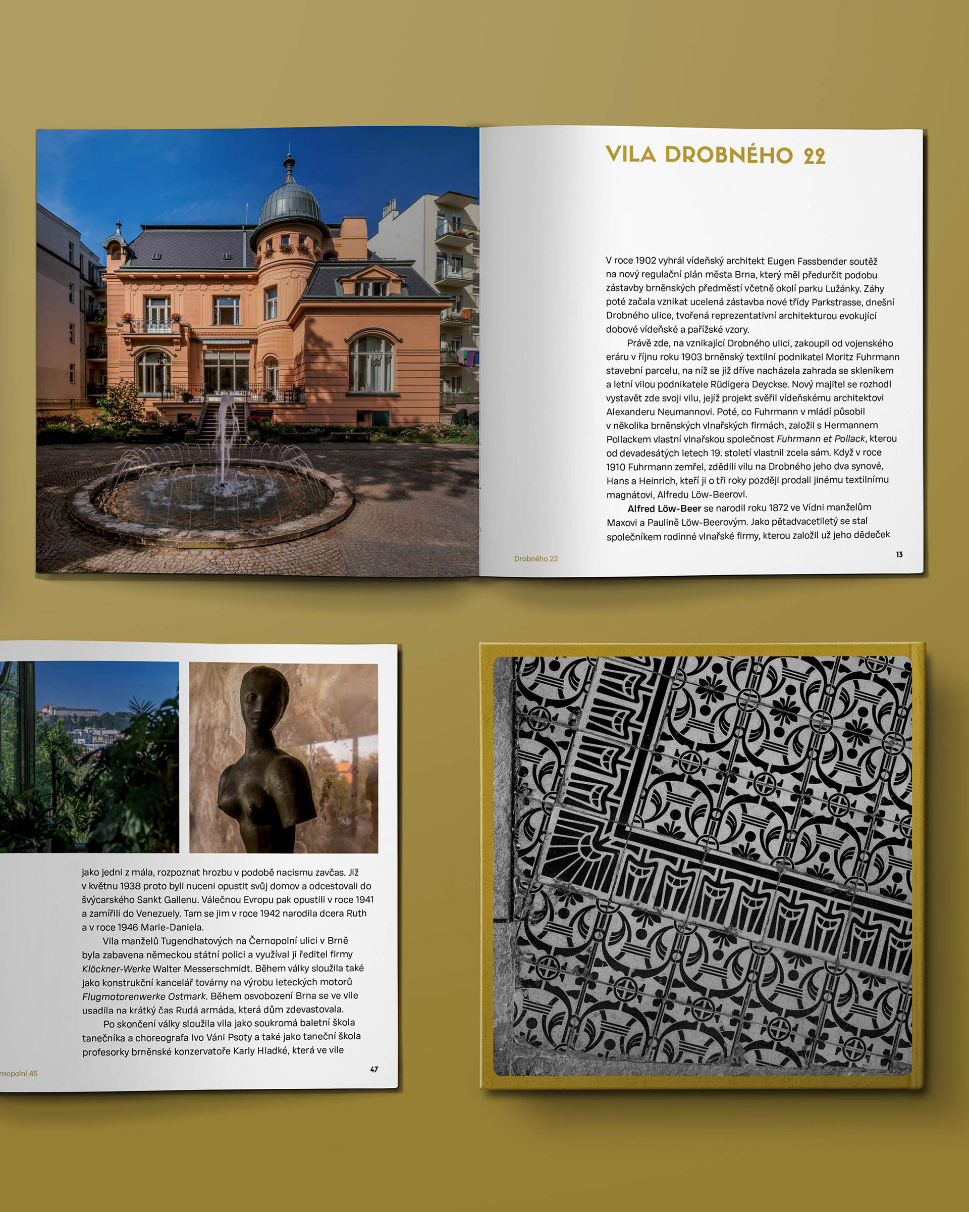 Stolpersteine Brno, Visual identity and book design, Brno 2024–25